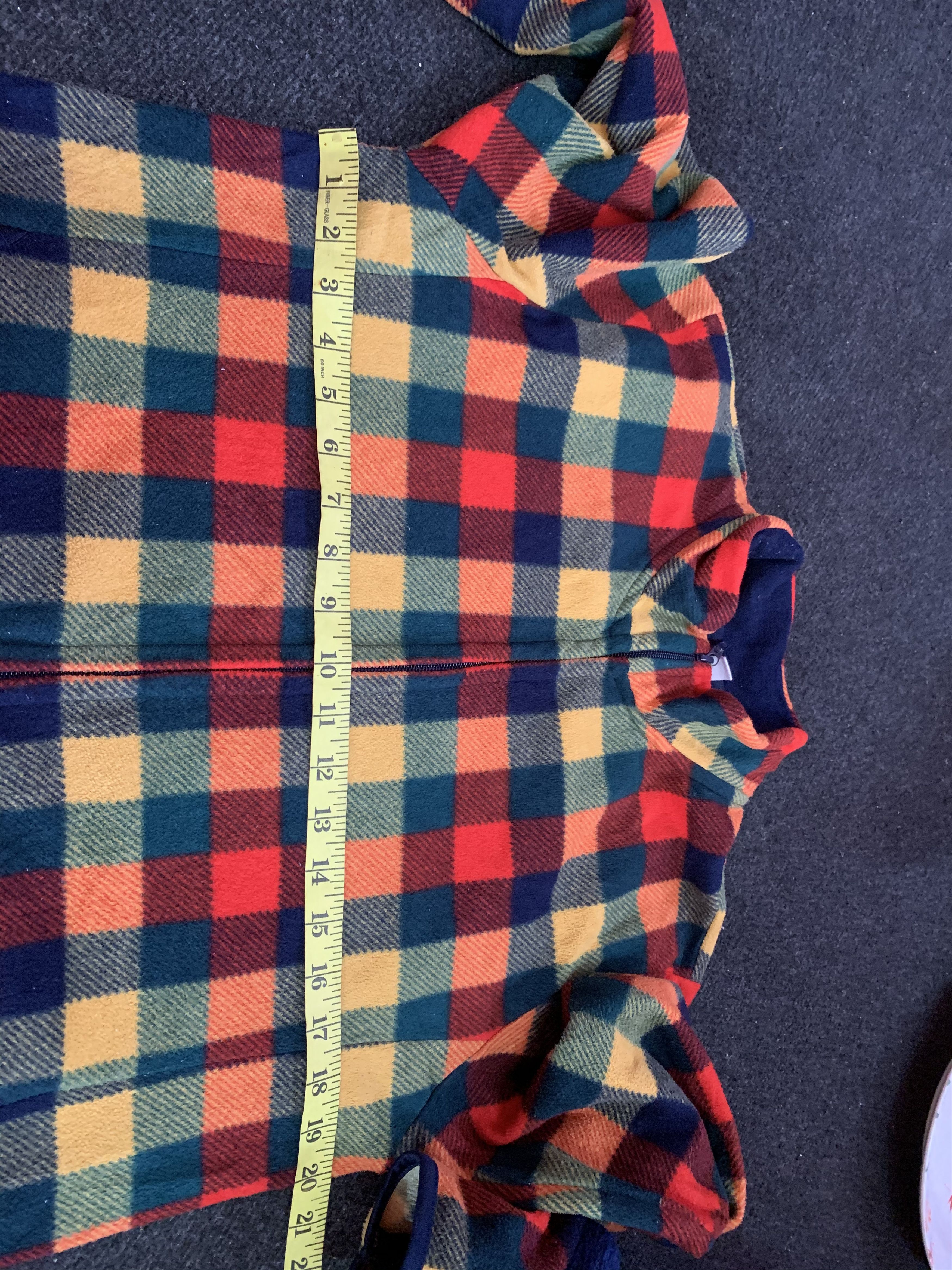 Japanese Brand Steals! Uniqlo Checkered Plaid Flannel Style Fleece Jacket Size US M / EU 48-50 / 2 - 7 Thumbnail