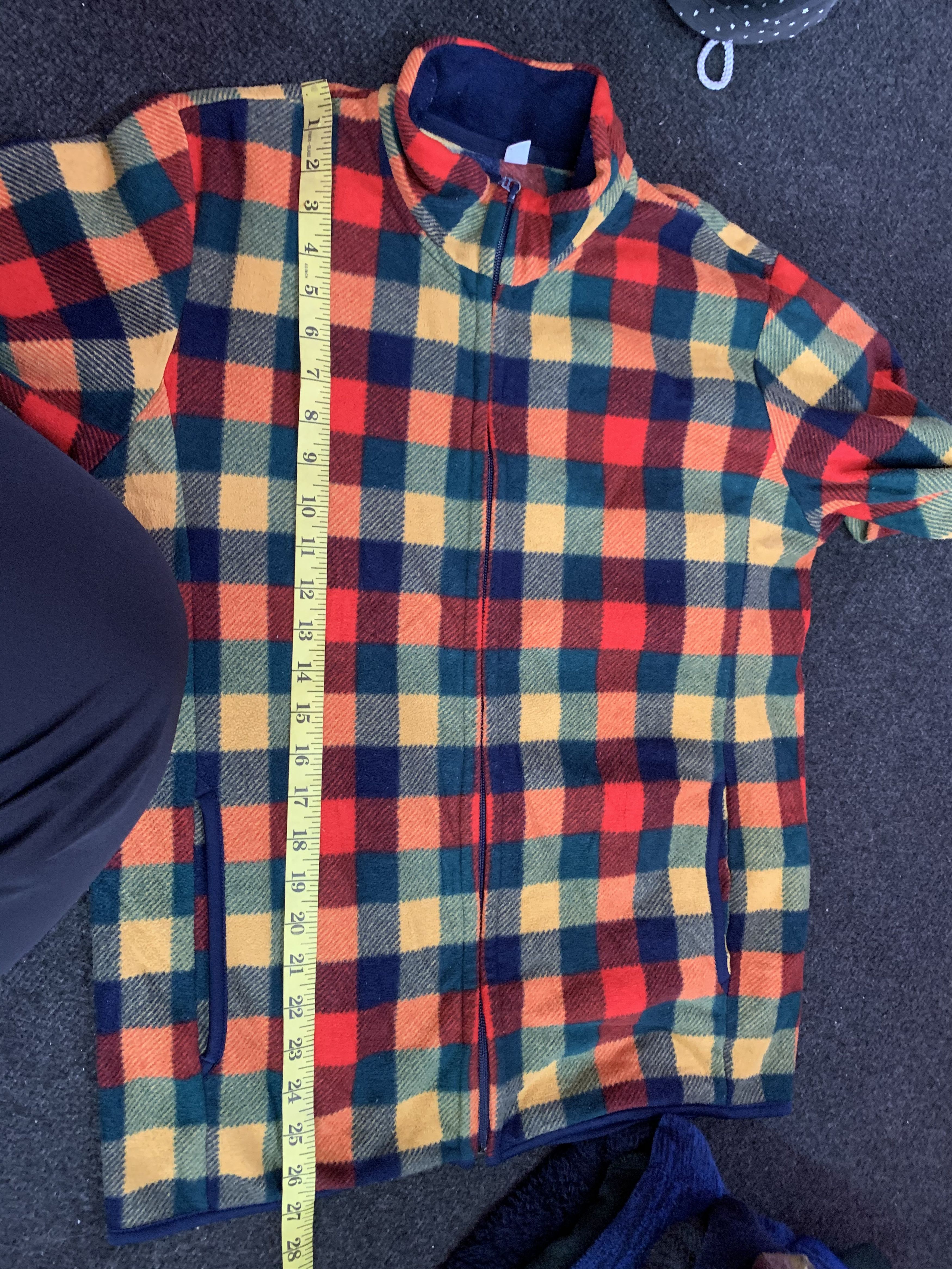 Japanese Brand Steals! Uniqlo Checkered Plaid Flannel Style Fleece Jacket Size US M / EU 48-50 / 2 - 8 Thumbnail