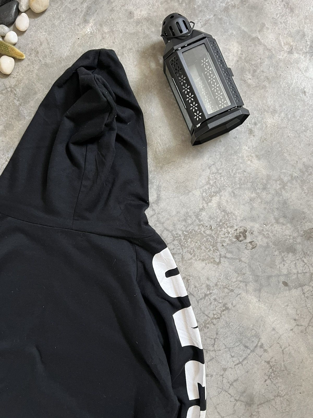 Japanese Brand STEALS 🖤🏴‍☠️ Japanese Hoodie Black Half Zipper With Pockets Size US M / EU 48-50 / 2 - 14 Thumbnail