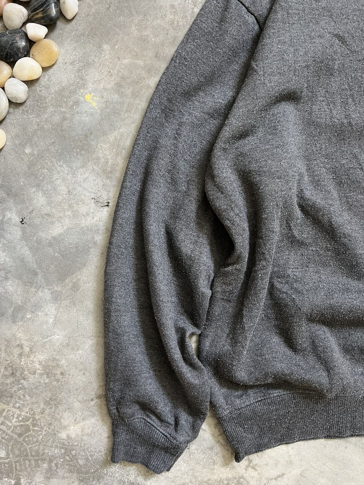 Vintage Vintage 🖤 Sand Grey Sweatshirt Size US M / EU 48-50 / 2 - 9 Thumbnail