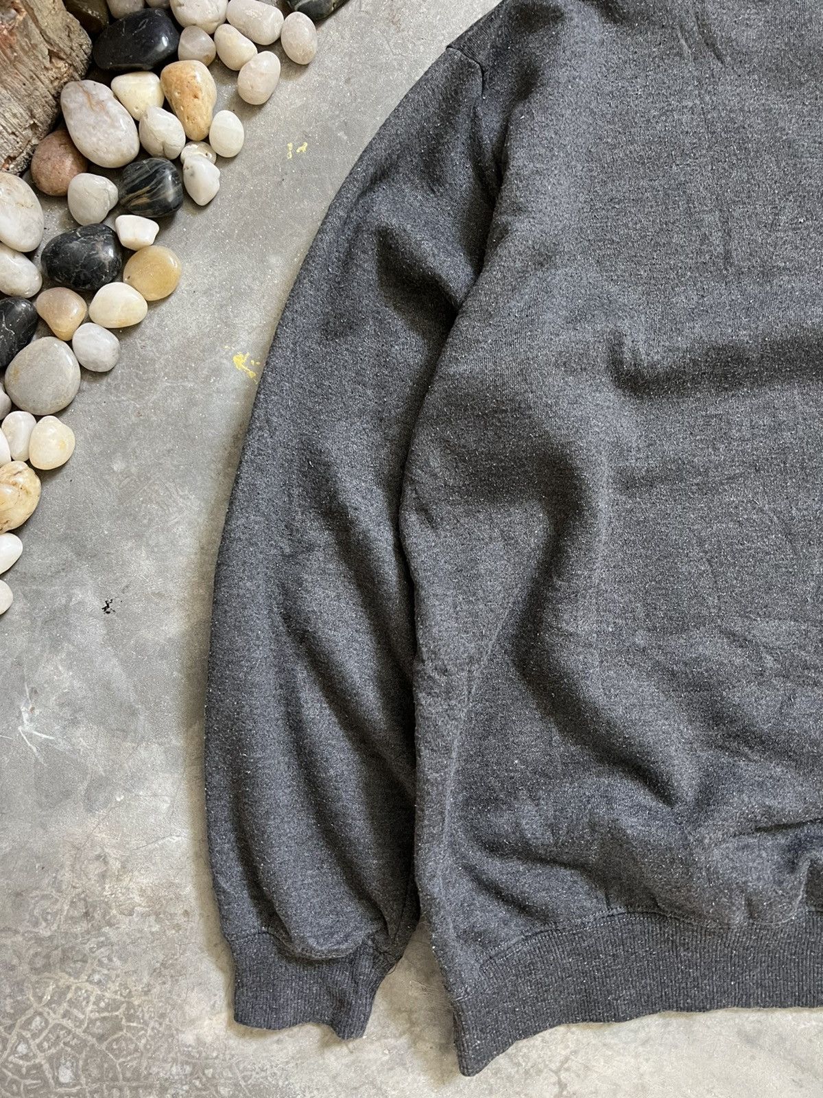 Vintage Vintage 🖤 Sand Grey Sweatshirt Size US M / EU 48-50 / 2 - 12 Thumbnail