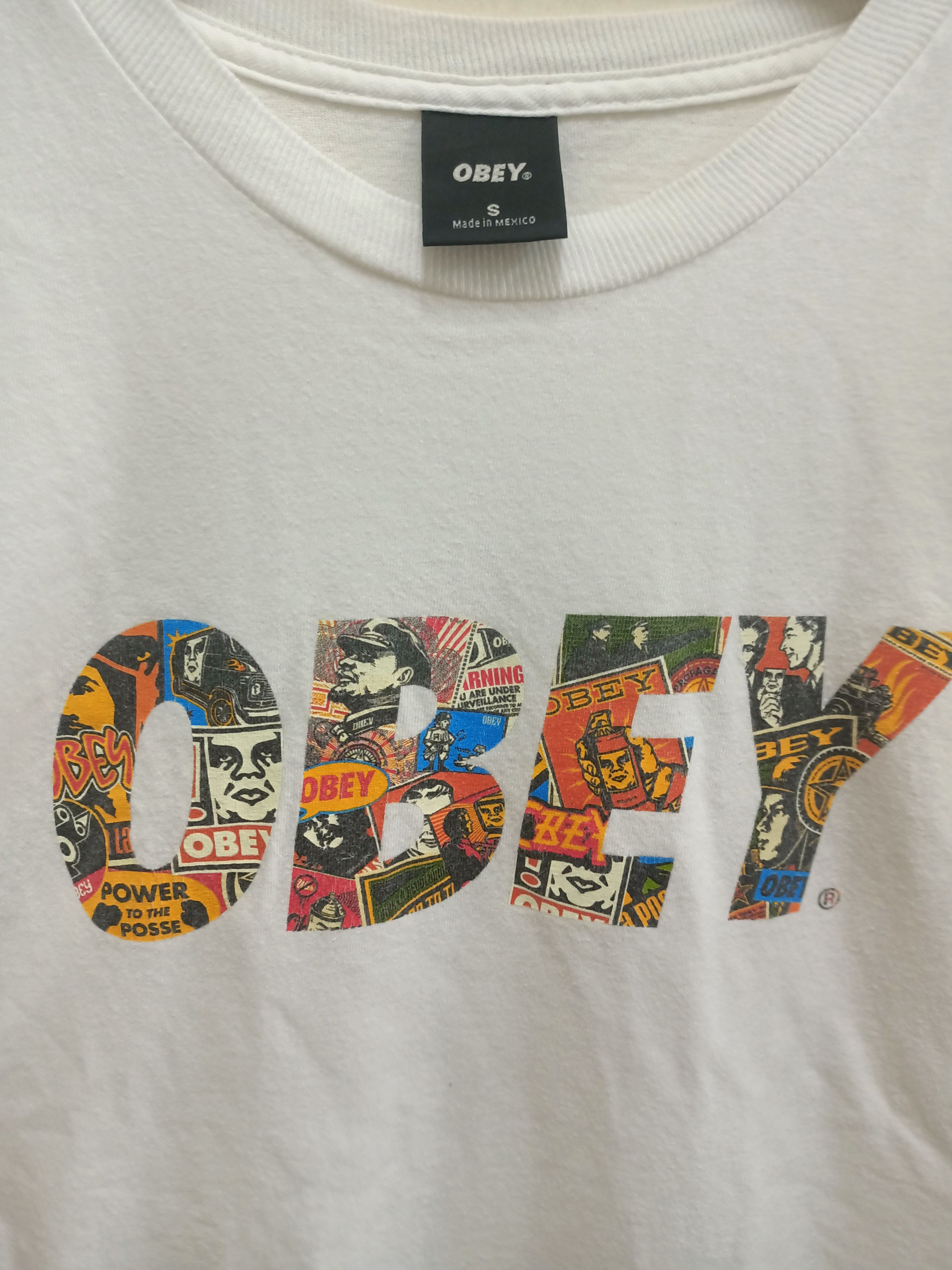 Obey Obey streetwear casual t-shirt Size US S / EU 44-46 / 1 - 2 Thumbnail