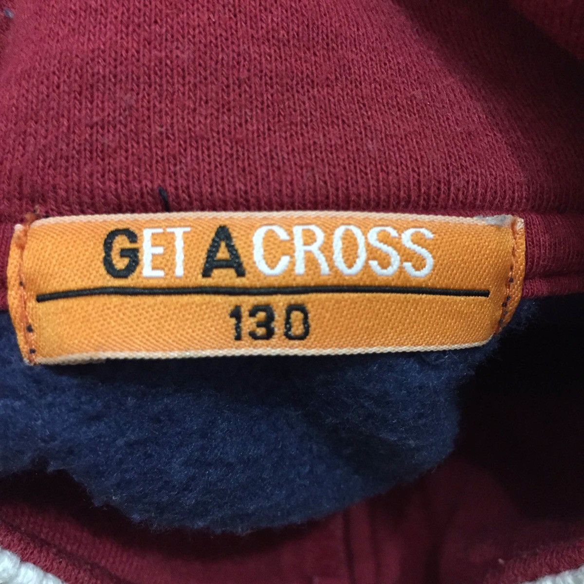 Japanese Brand GET A CROSS Sweatshirt size 130 / XS Size US XS / EU 42 / 0 - 6 Thumbnail