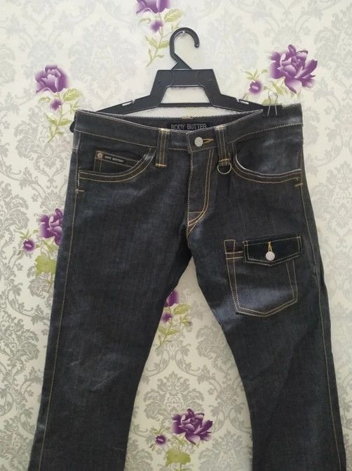 Japanese Brand BODY BUTTER DENIM JEANS Size US 31 - 3 Thumbnail