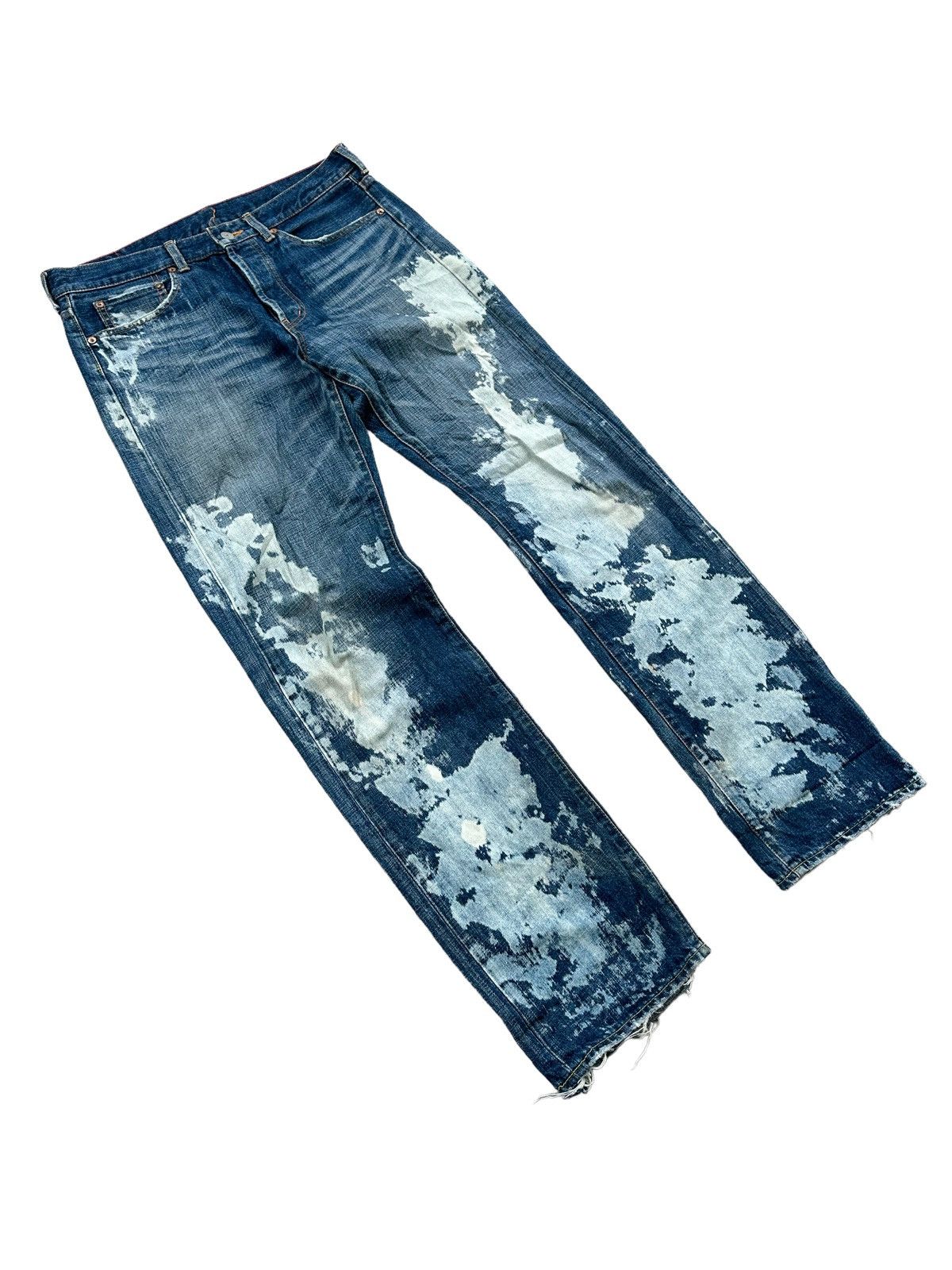14th Addiction Rare 🇯🇵 Brand SOUL OF FREEDOM Acid Wash Jeans Size US 34 / EU 50 - 3 Thumbnail