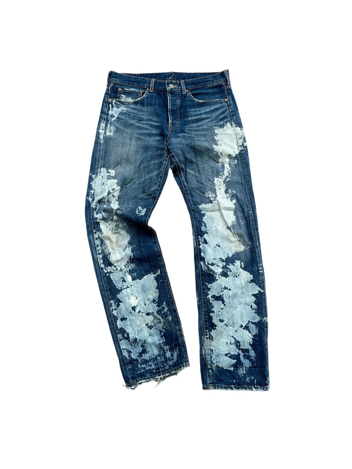 14th Addiction Rare 🇯🇵 Brand SOUL OF FREEDOM Acid Wash Jeans Size US 34 / EU 50 - 1 Thumbnail