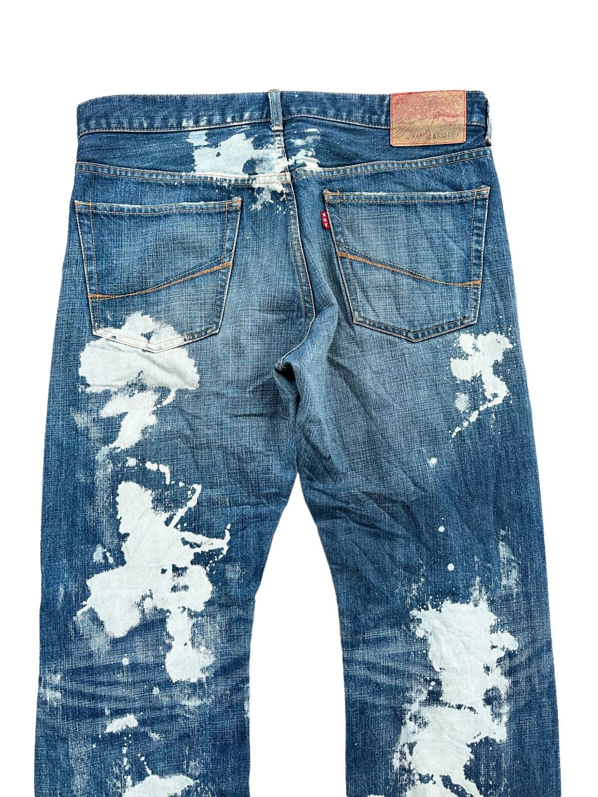 14th Addiction Rare 🇯🇵 Brand SOUL OF FREEDOM Acid Wash Jeans Size US 34 / EU 50 - 7 Thumbnail