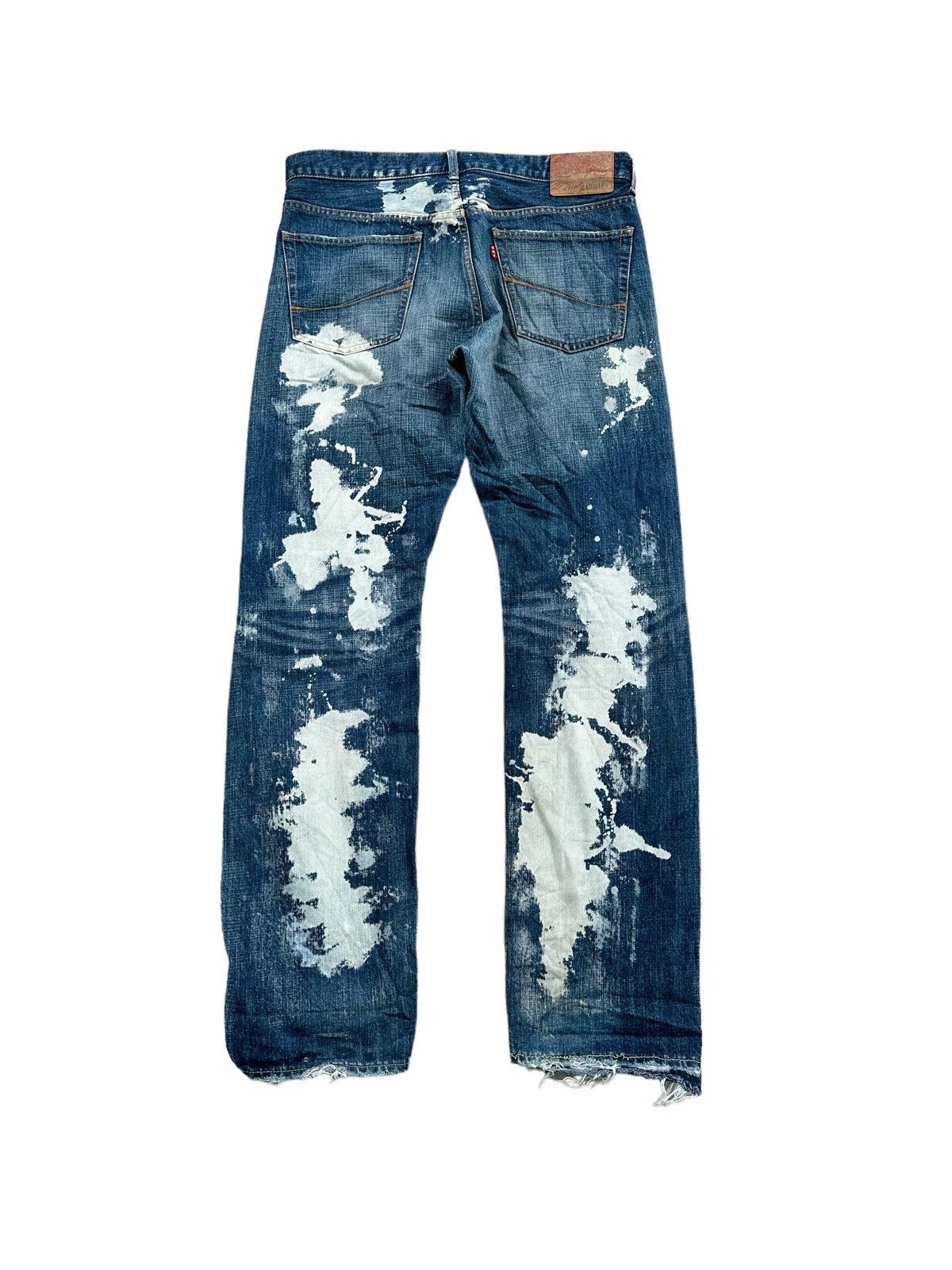 14th Addiction Rare 🇯🇵 Brand SOUL OF FREEDOM Acid Wash Jeans Size US 34 / EU 50 - 5 Thumbnail