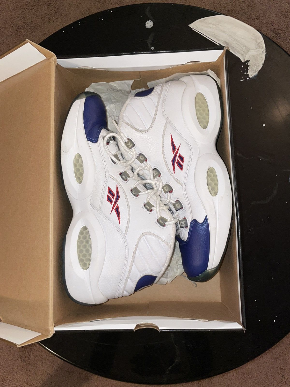 REEBOK 'QUESTION' ALLEN IVERSON MID —