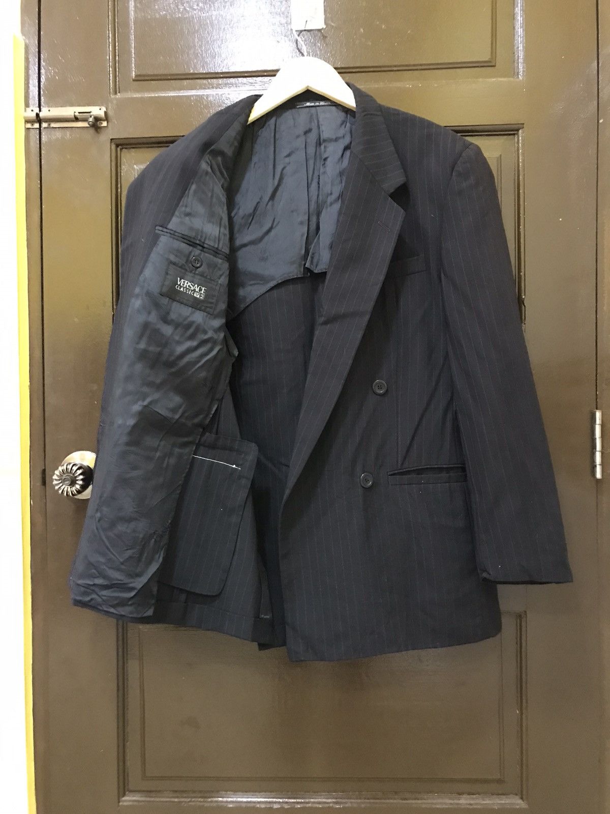 Versace VINTAGE VERSACE JACKET Size US L / EU 52-54 / 3 - 3 Thumbnail