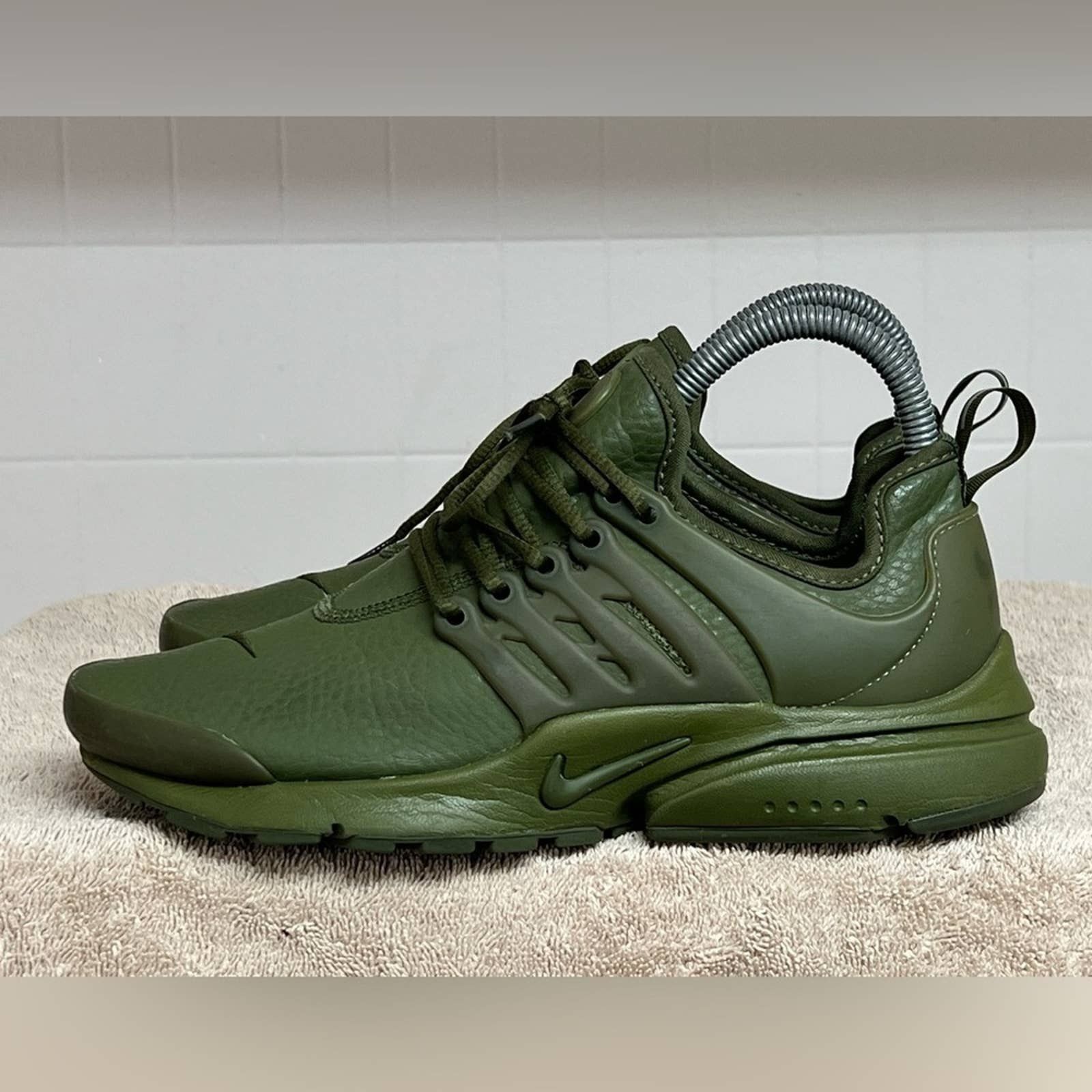 Nike Air Presto Exclusive Premium Green Leather 7 LIKE NEW