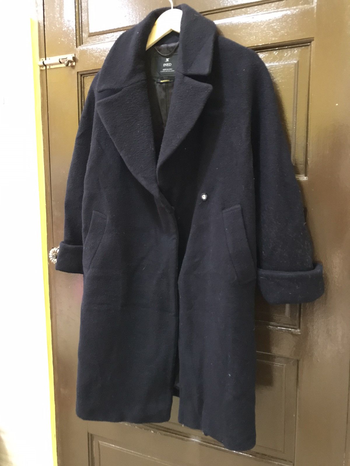 Japanese Brand YOHJI YAMAMOTO BY INED LONG JACKET Size US M / EU 48-50 / 2 - 3 Thumbnail