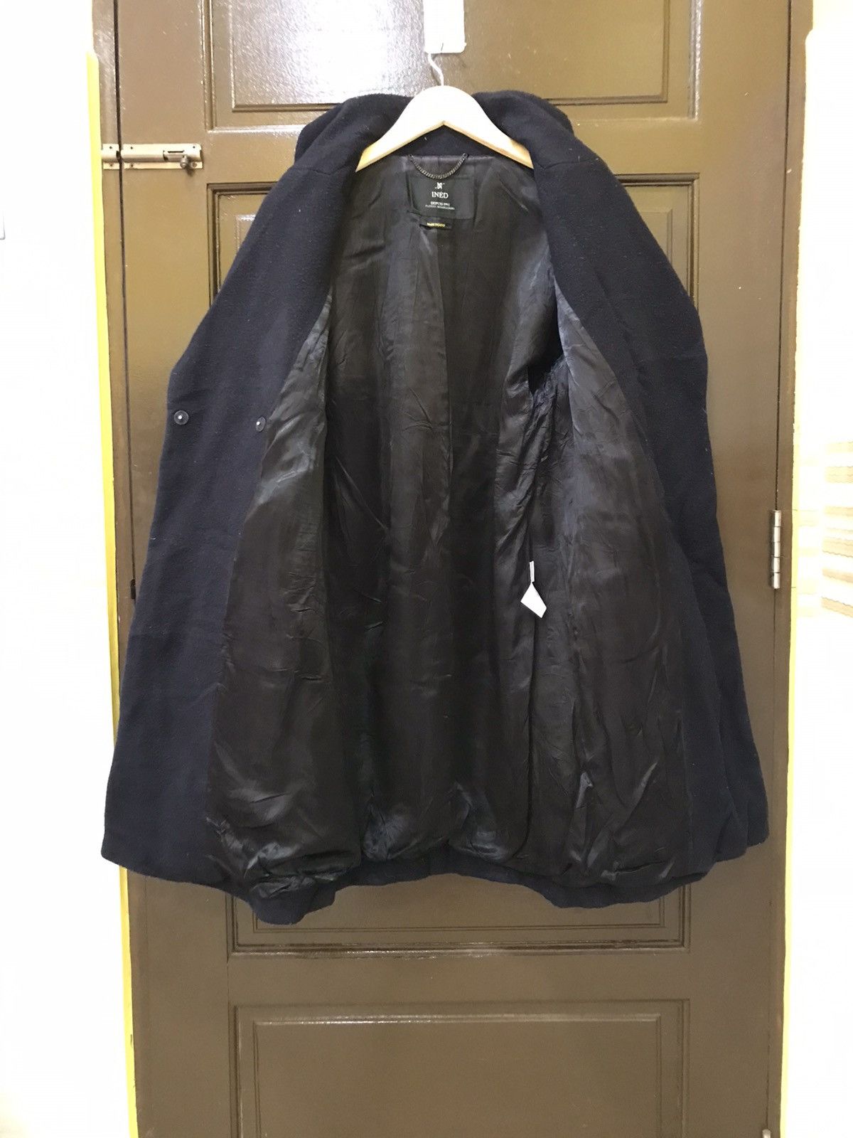 Japanese Brand YOHJI YAMAMOTO BY INED LONG JACKET Size US M / EU 48-50 / 2 - 5 Thumbnail