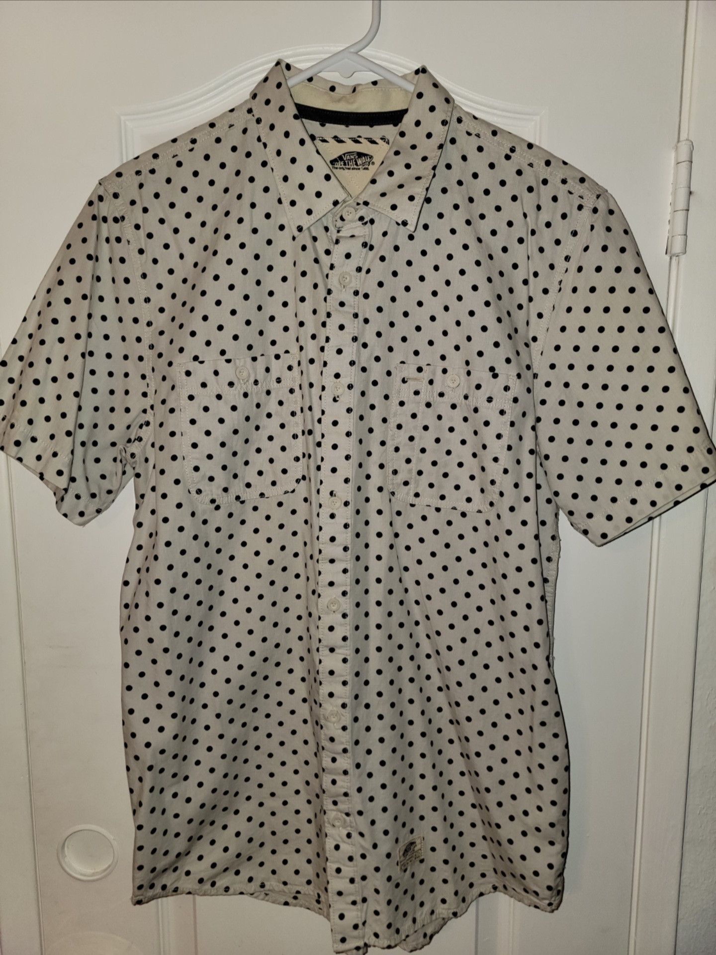 Vans Vans Polka Dot Button Up Small Size US S / EU 44-46 / 1 - 1 Thumbnail