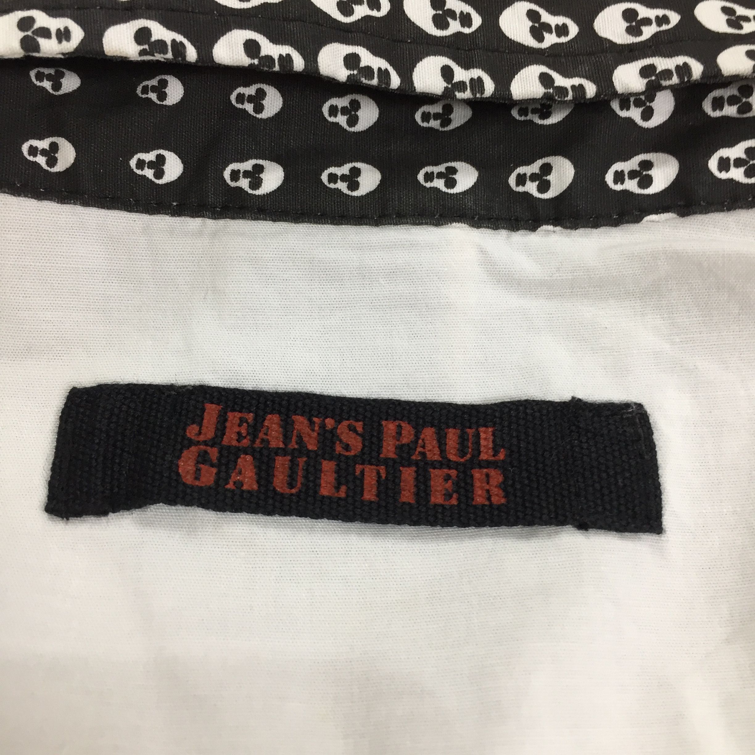 Jean Paul Gaultier JPG - SKULLS BUTTON DOWN LONG SLEEVES Size US L / EU 52-54 / 3 - 5 Thumbnail