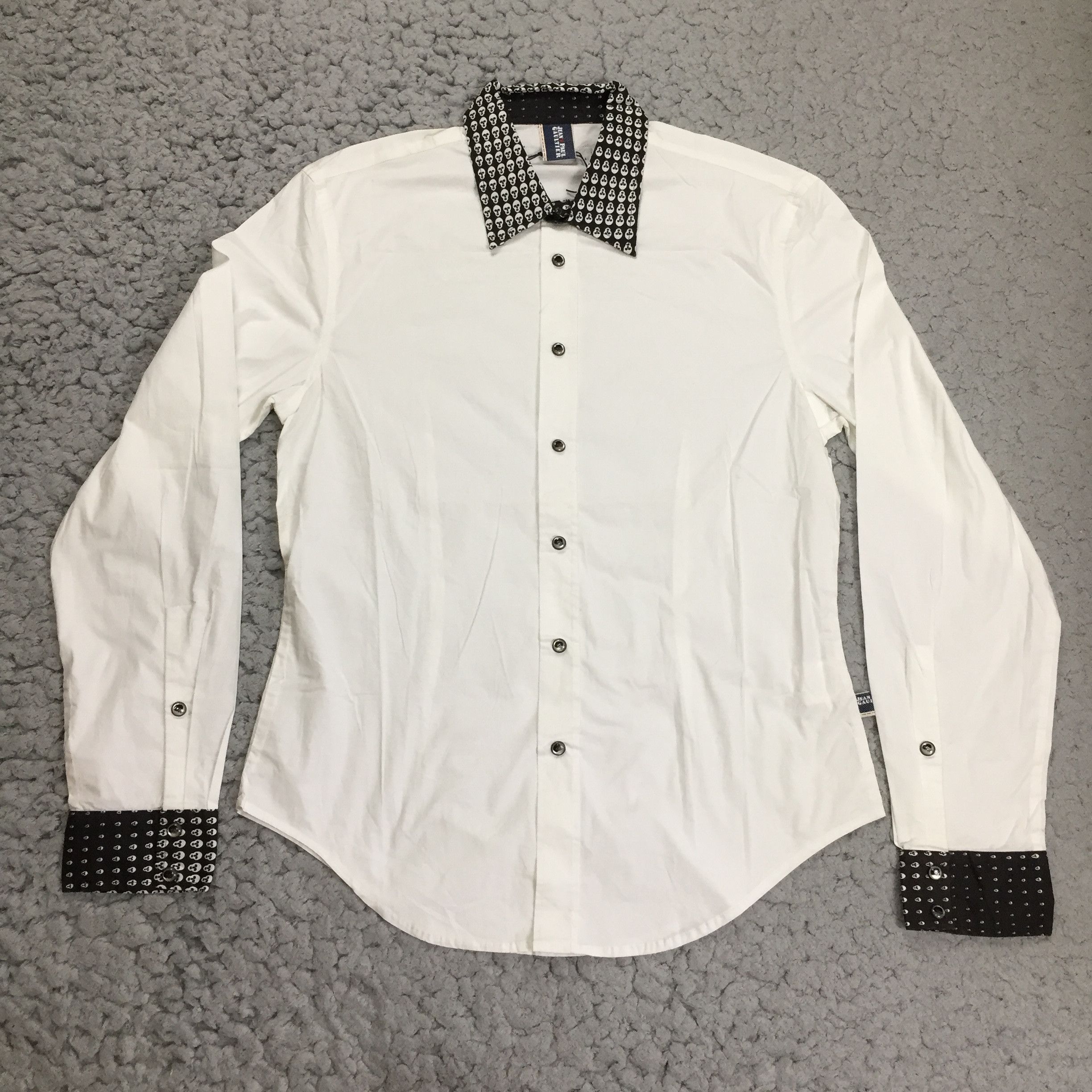 JPG - SKULLS BUTTON DOWN LONG SLEEVES