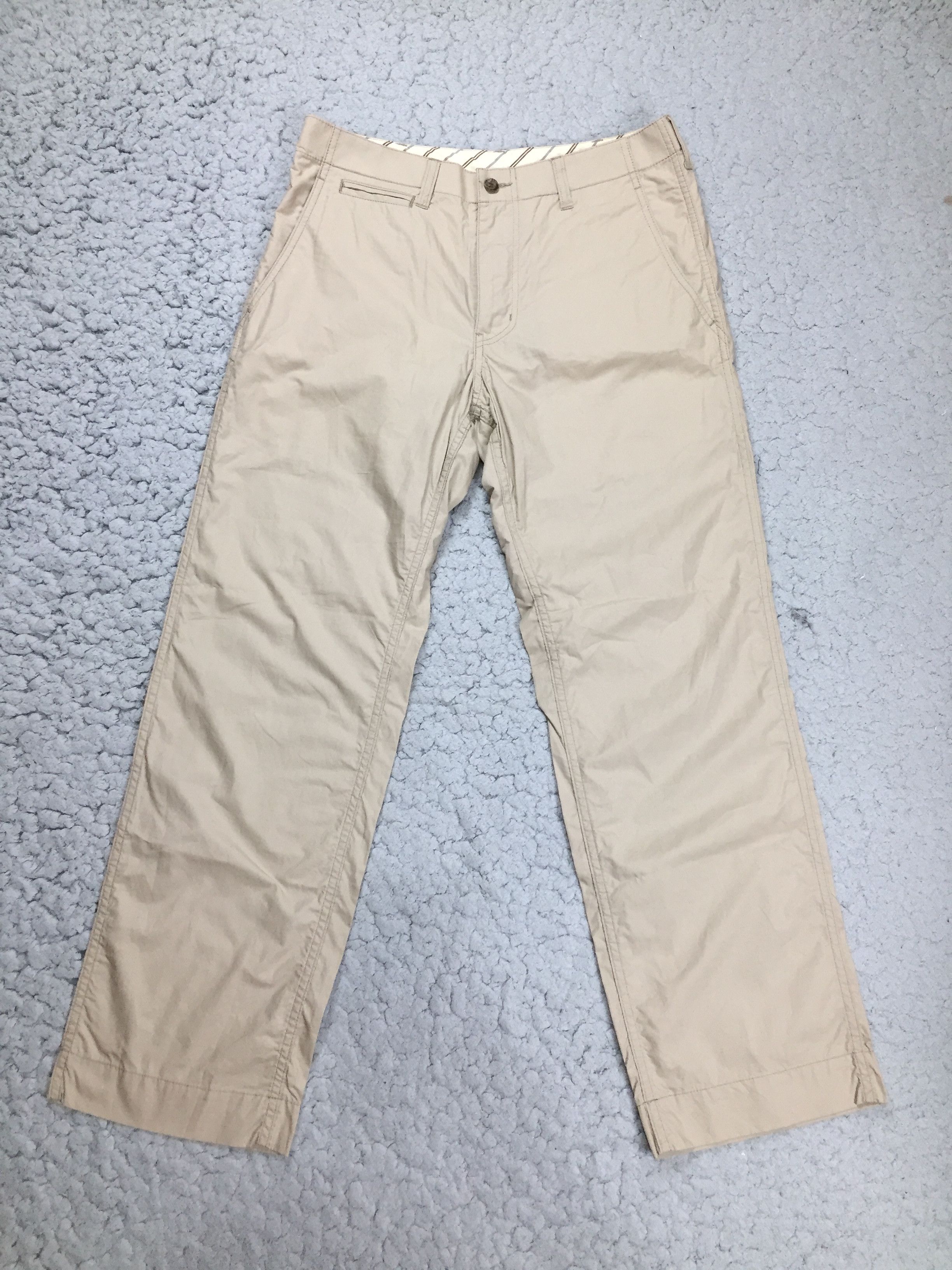 Comme des Garcons Homme CDG HOMME - 2009 KHAKI CHINO TROUSERS Size US 33 - 1 Thumbnail