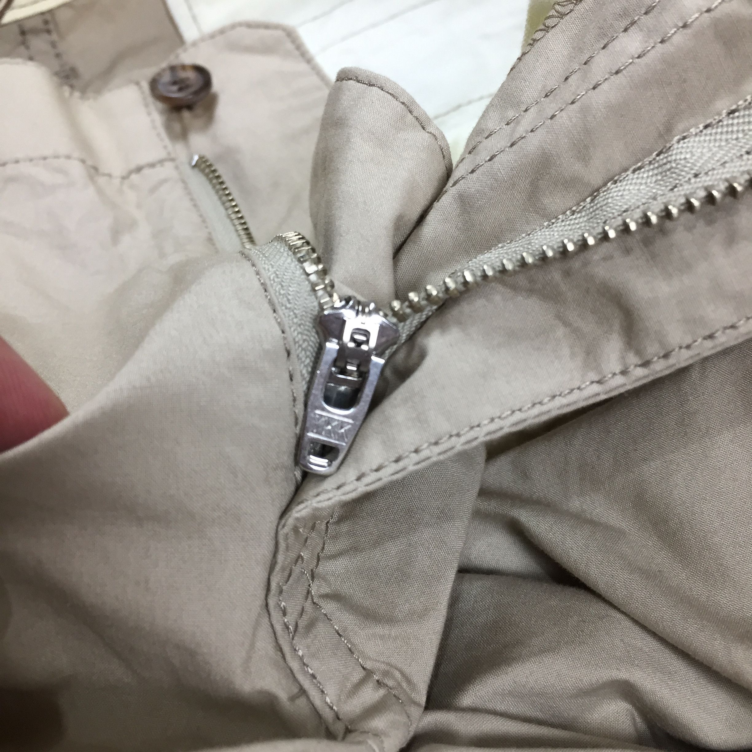 Comme des Garcons Homme CDG HOMME - 2009 KHAKI CHINO TROUSERS Size US 33 - 4 Thumbnail