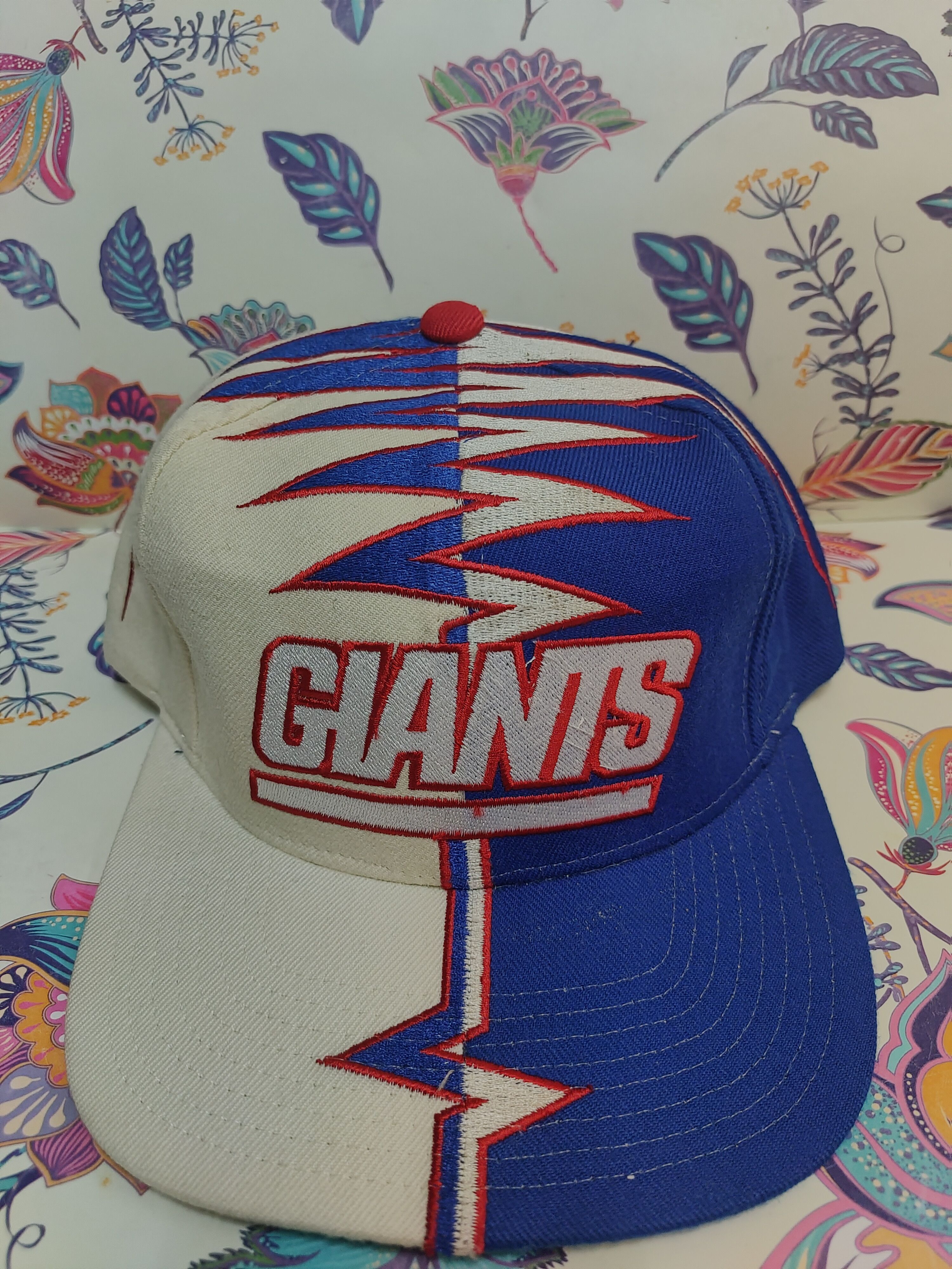 Vintage New York Giants Starter Shockwave Strapback Football Hat – Stuck In  The 90s Sports