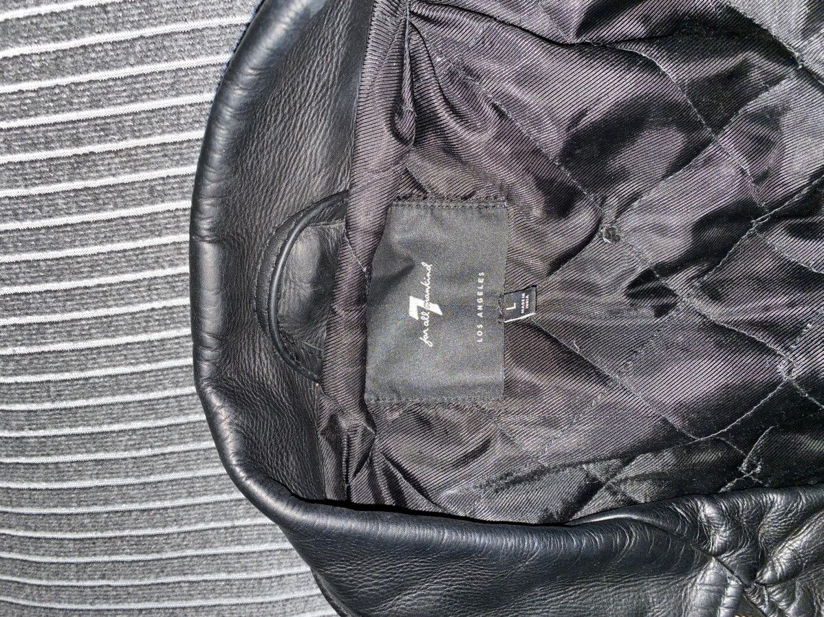 7 For All Mankind Limited/Rare 7 For All Mankind Jacket 100% Genuine Leather Size US L / EU 52-54 / 3 - 8 Thumbnail