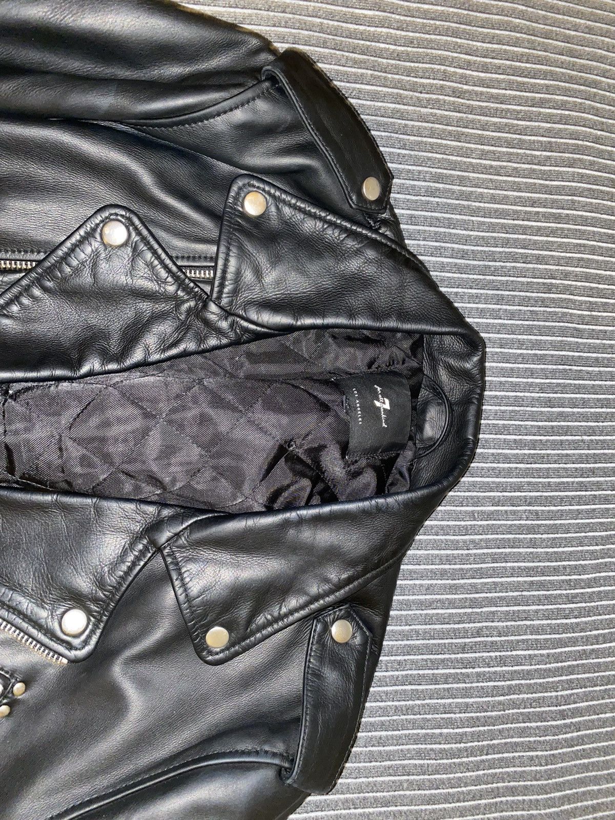 7 For All Mankind Limited/Rare 7 For All Mankind Jacket 100% Genuine Leather Size US L / EU 52-54 / 3 - 11 Thumbnail
