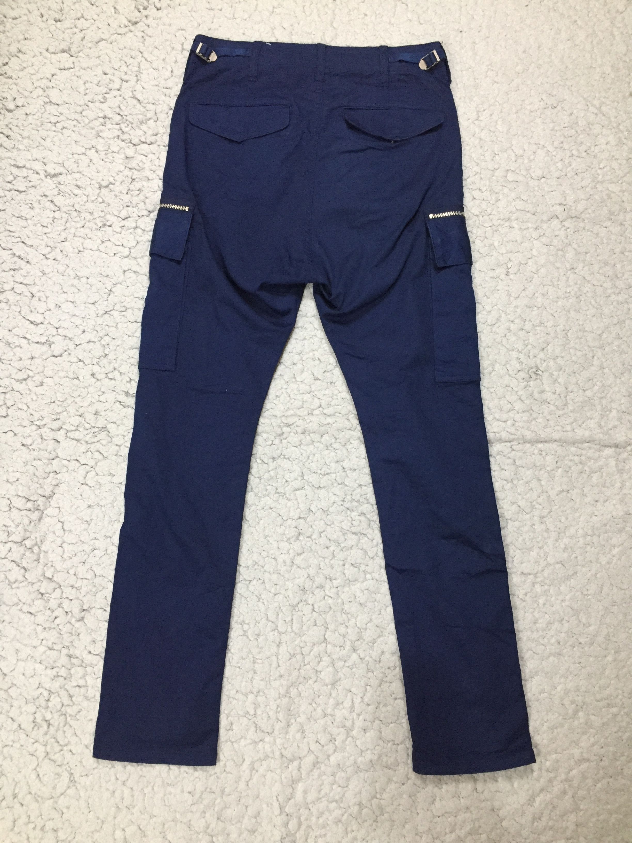 CABANE de ZUCCa × Issey Miyake ASYMMETRIC ZIP CARGO PANTS Size US 33 - 2 Thumbnail