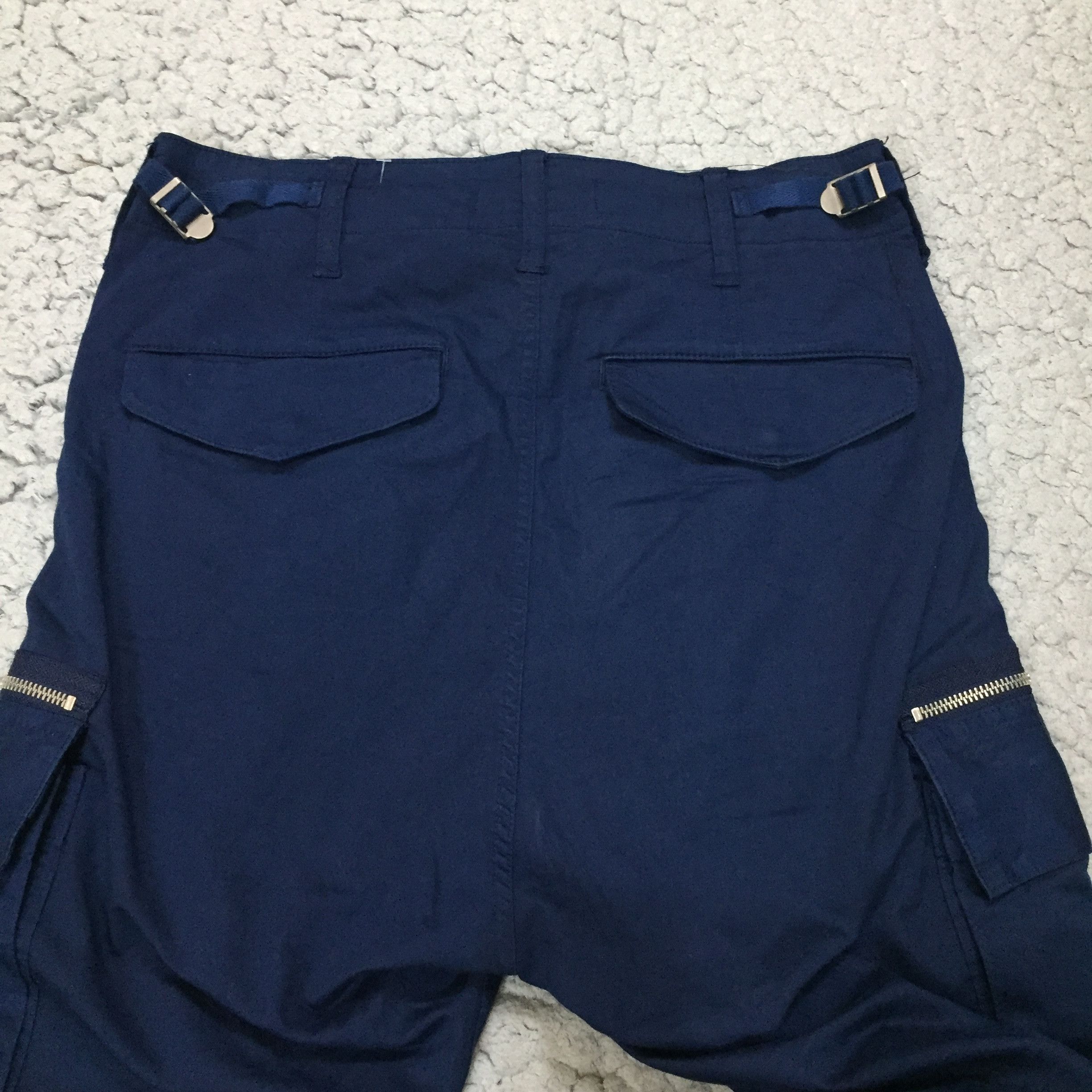 CABANE de ZUCCa × Issey Miyake ASYMMETRIC ZIP CARGO PANTS Size US 33 - 5 Thumbnail