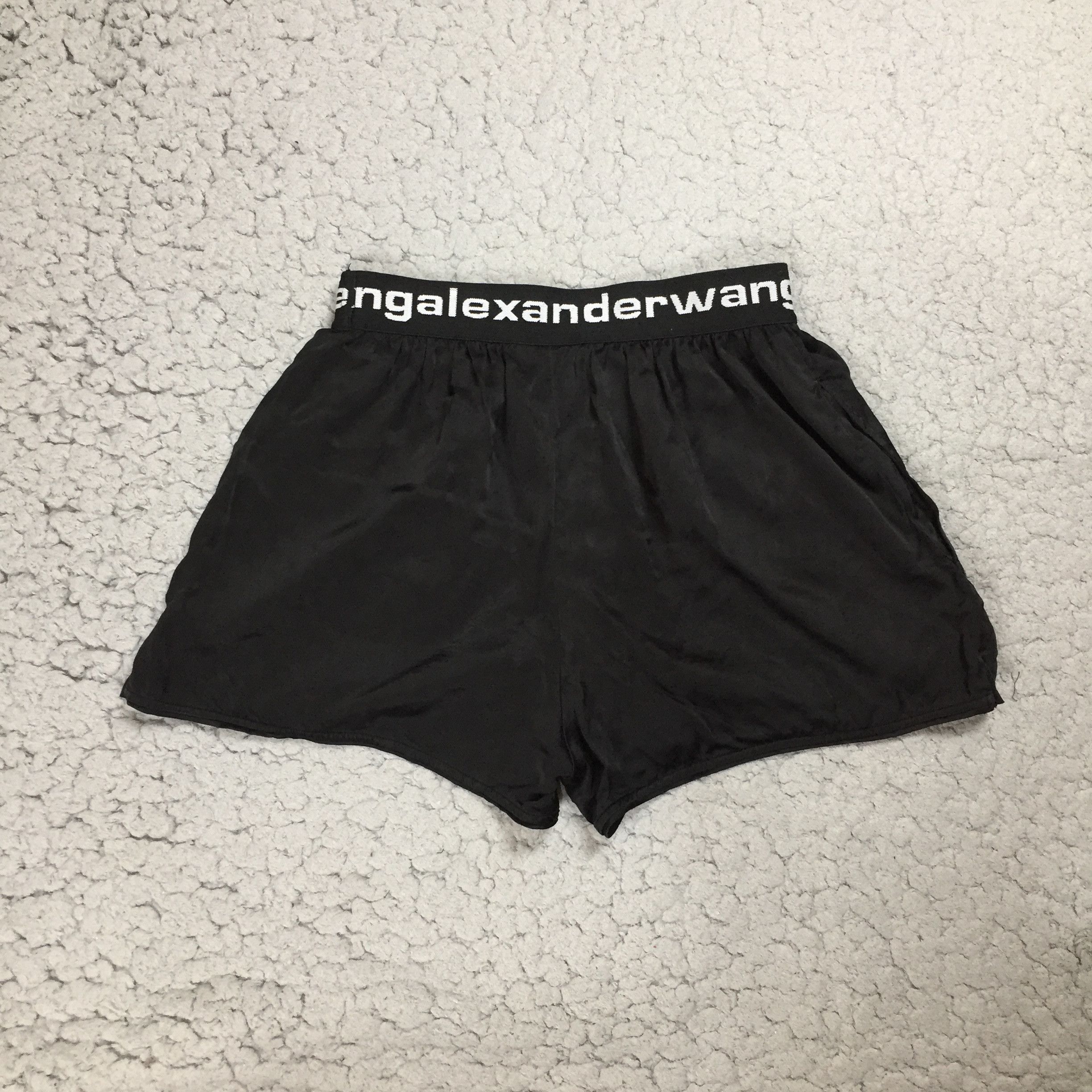 Alexander Wang ALEXANDER WANG - SILK CHARMEUSE BOXER SHORT Size 30" / US 8 / IT 44 - 5 Thumbnail