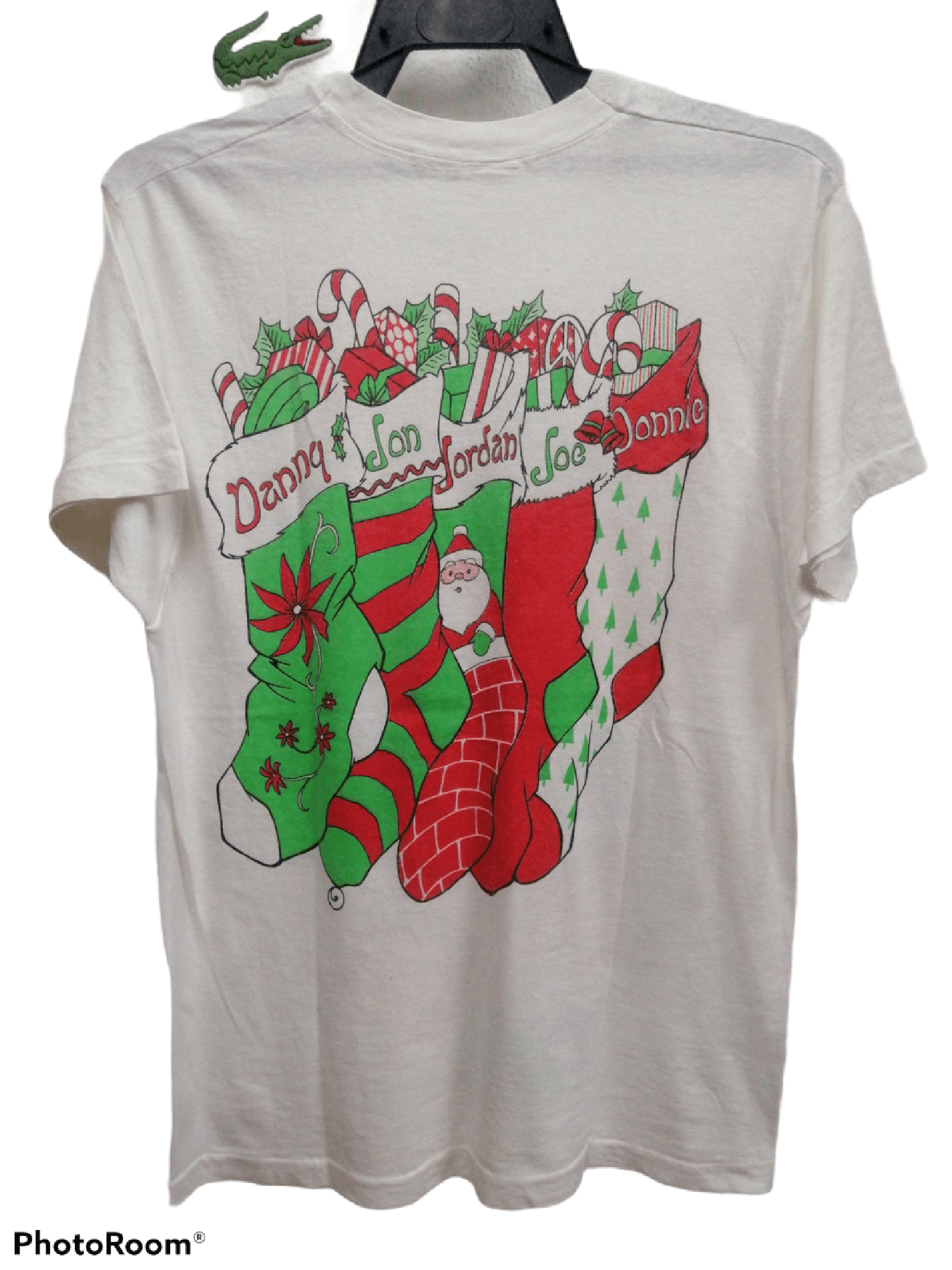 Band Tees × Vintage NEW KIDS ON THE BLOCK CHRISTMAS Size US M / EU 48-50 / 2 - 2 Thumbnail