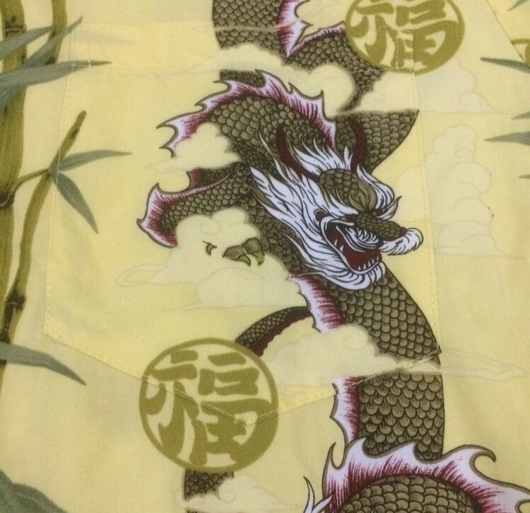 Sun Surf × Vintage Hawaiian Rayon Shirt Dragon Bamboo Inspired Sun Surf Japan Size US M / EU 48-50 / 2 - 4 Thumbnail