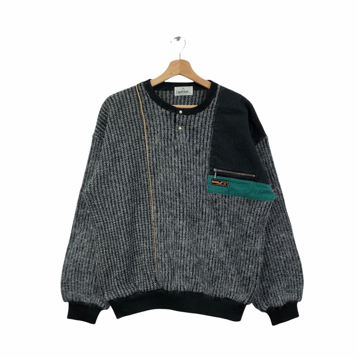 Vintage Lapineal by Wilrock Nice Design Sweatshirt Pullover