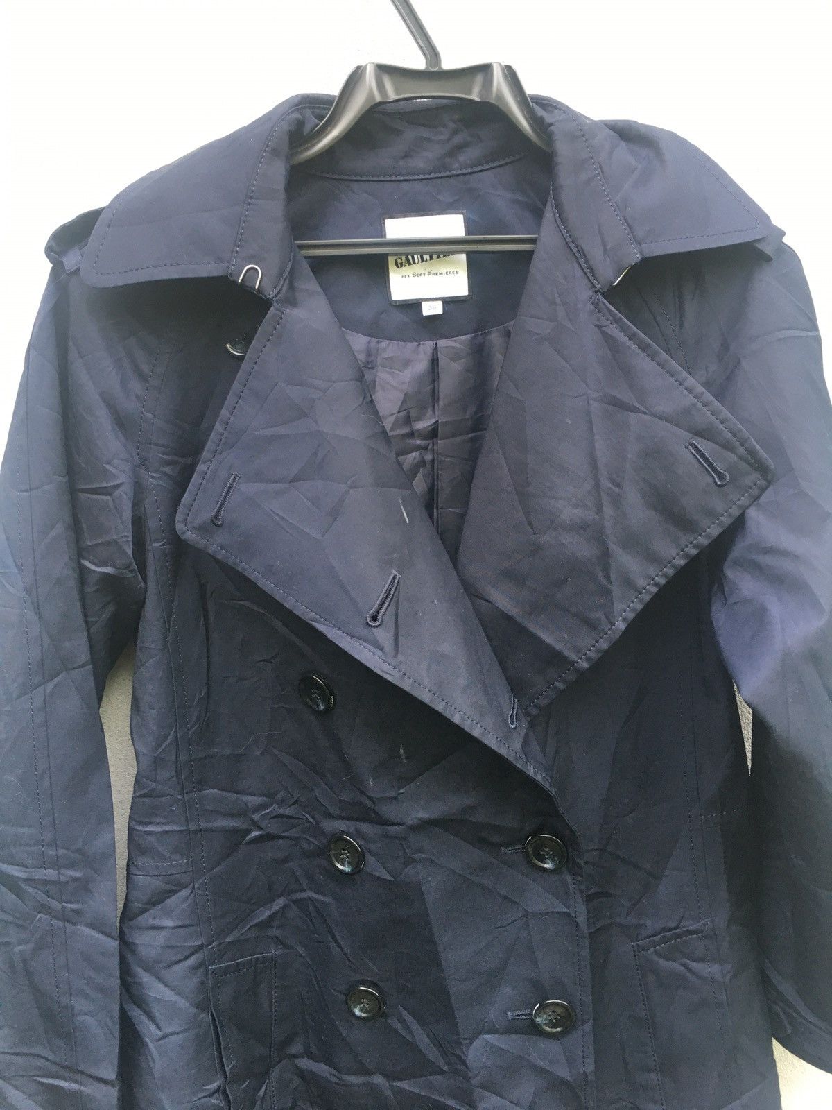 Japanese Brand × Jean Paul Gaultier Jean Paul Gaultier Trench Coat Women Size ONE SIZE - 3 Thumbnail