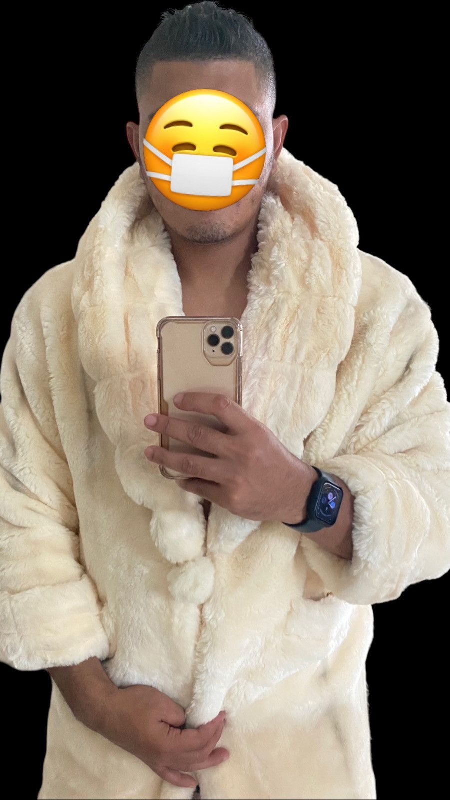 Designer × Japanese Brand Rare 🇯🇵 Y2K Shearling faux mink Jacket by GRANDSFILE japan Size US L / EU 52-54 / 3 - 1 Thumbnail