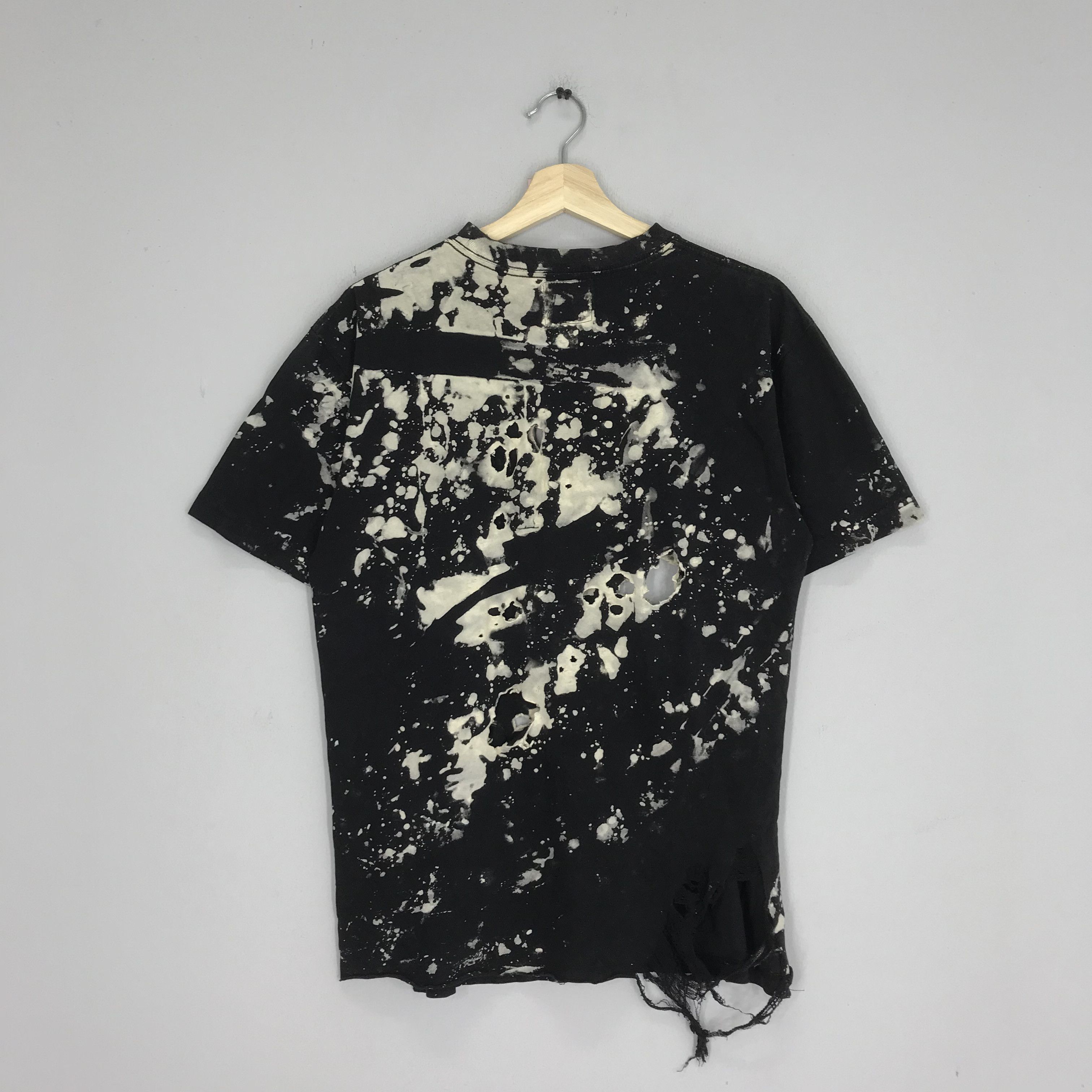 Death Row Records Rare!! Distressed Death Row Records Acid Wash Size US L / EU 52-54 / 3 - 2 Thumbnail