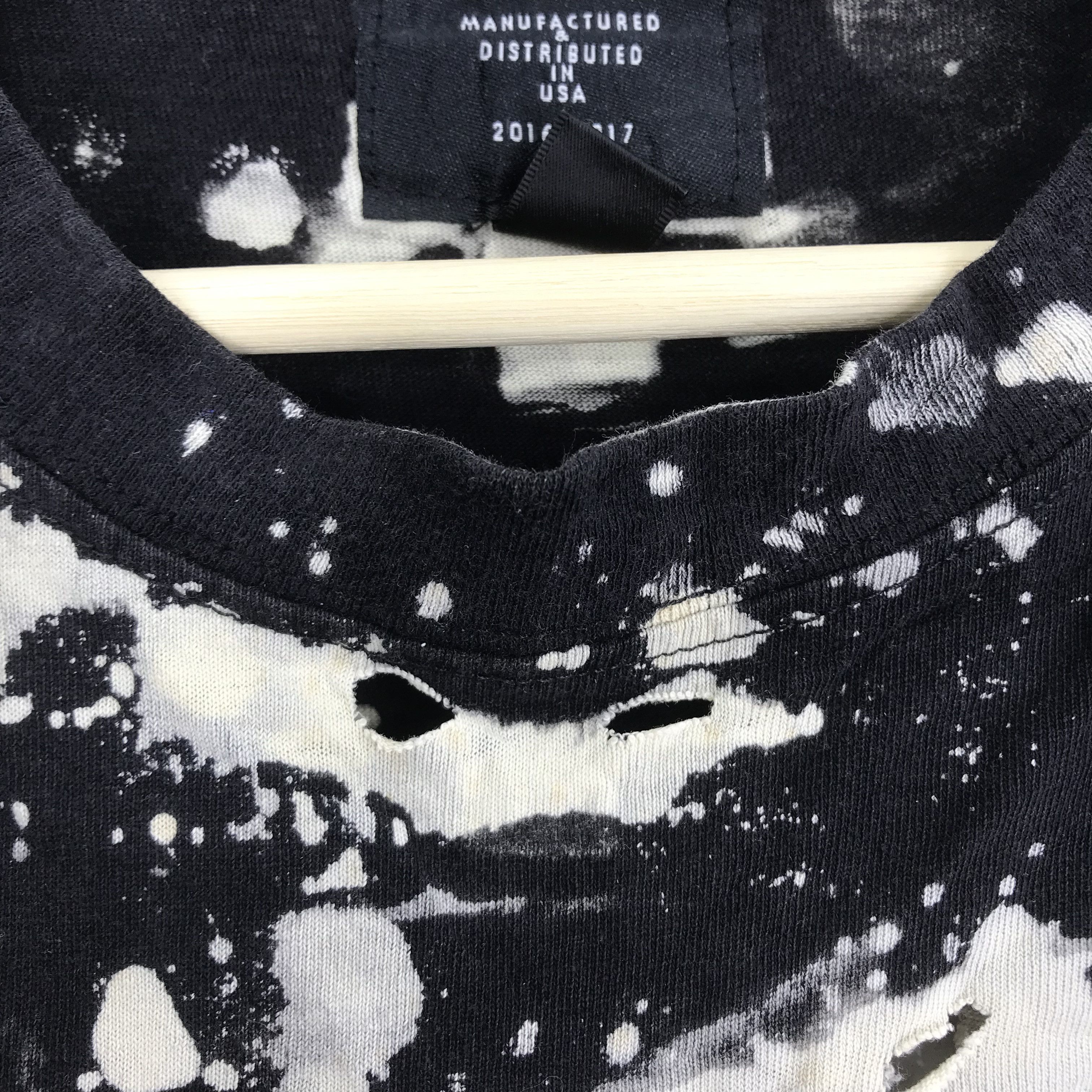 Death Row Records Rare!! Distressed Death Row Records Acid Wash Size US L / EU 52-54 / 3 - 7 Thumbnail