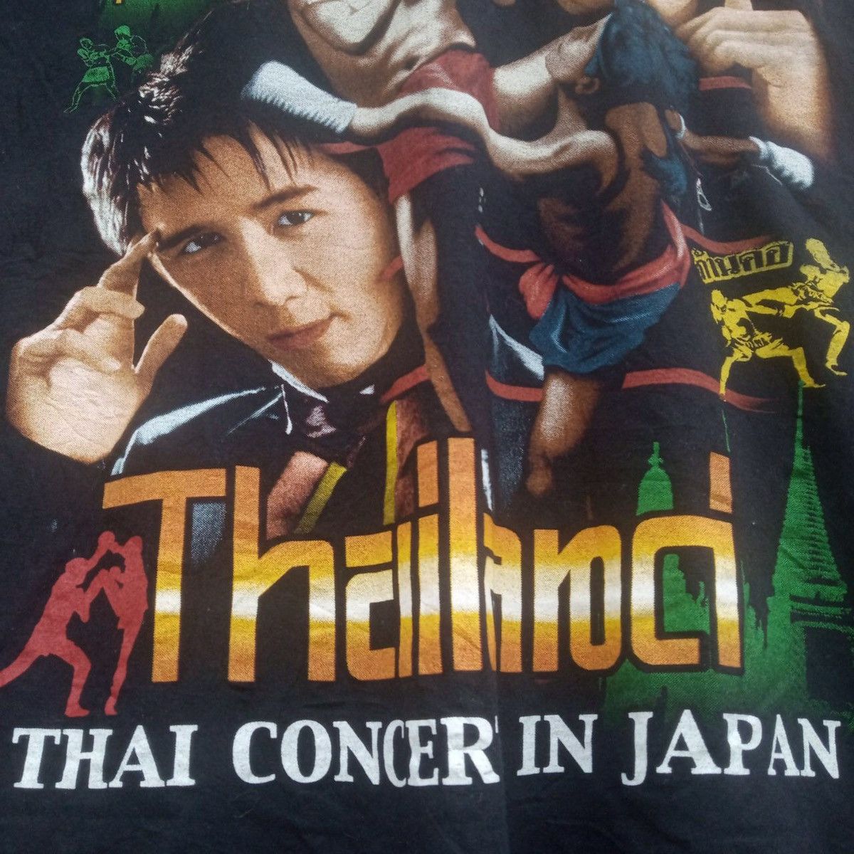 Rap Tees Vintage Thailand Muay Thai In Japan Rap Tees Design Promo Size US M / EU 48-50 / 2 - 4 Thumbnail