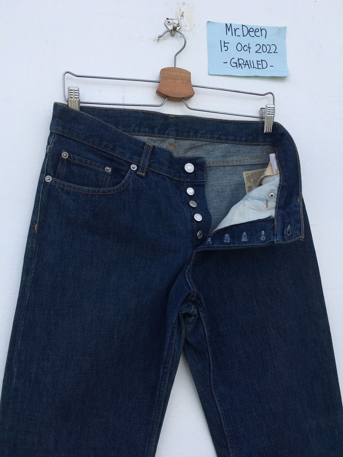 Helmut Lang Rare Vintage Helmut Lang Classic Cut Denim Size US 30 / EU 46 - 1 Thumbnail