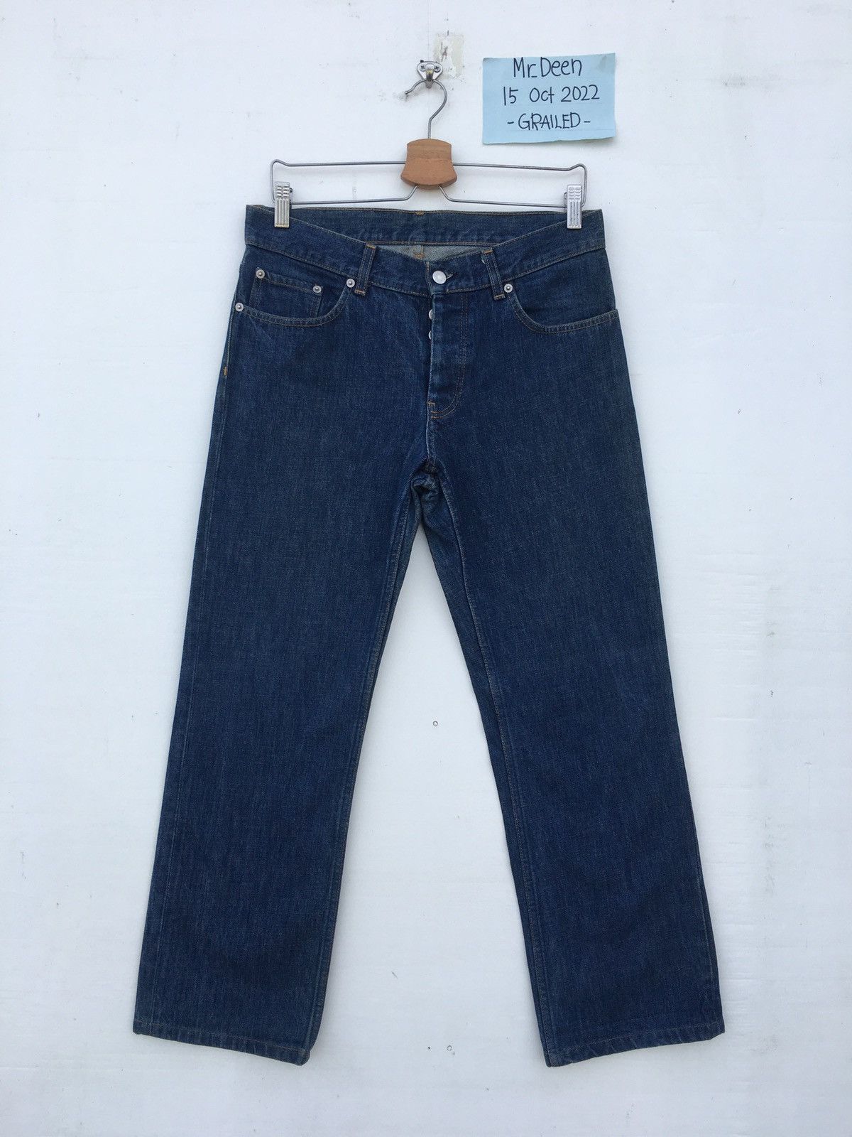 Helmut Lang Rare Vintage Helmut Lang Classic Cut Denim Size US 30 / EU 46 - 2 Thumbnail