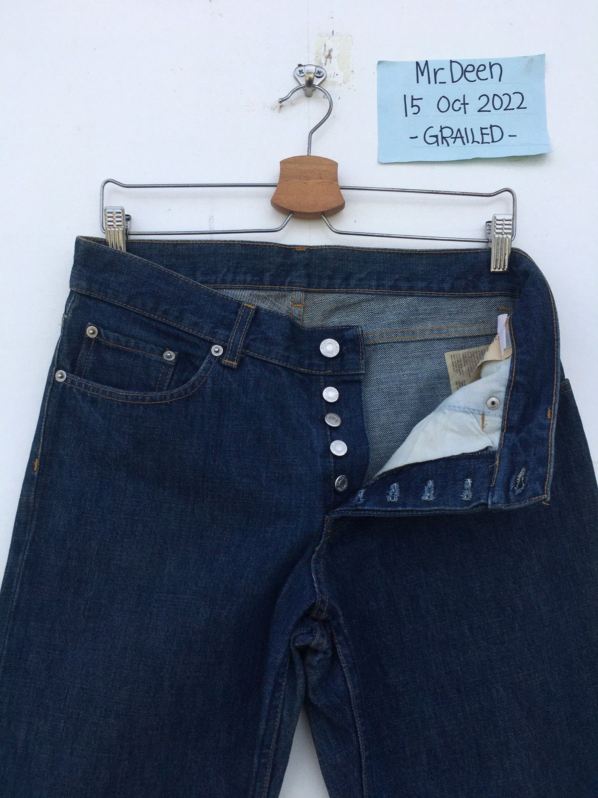 Helmut Lang Rare Vintage Helmut Lang Classic Cut Denim Size US 30 / EU 46 - 6 Thumbnail
