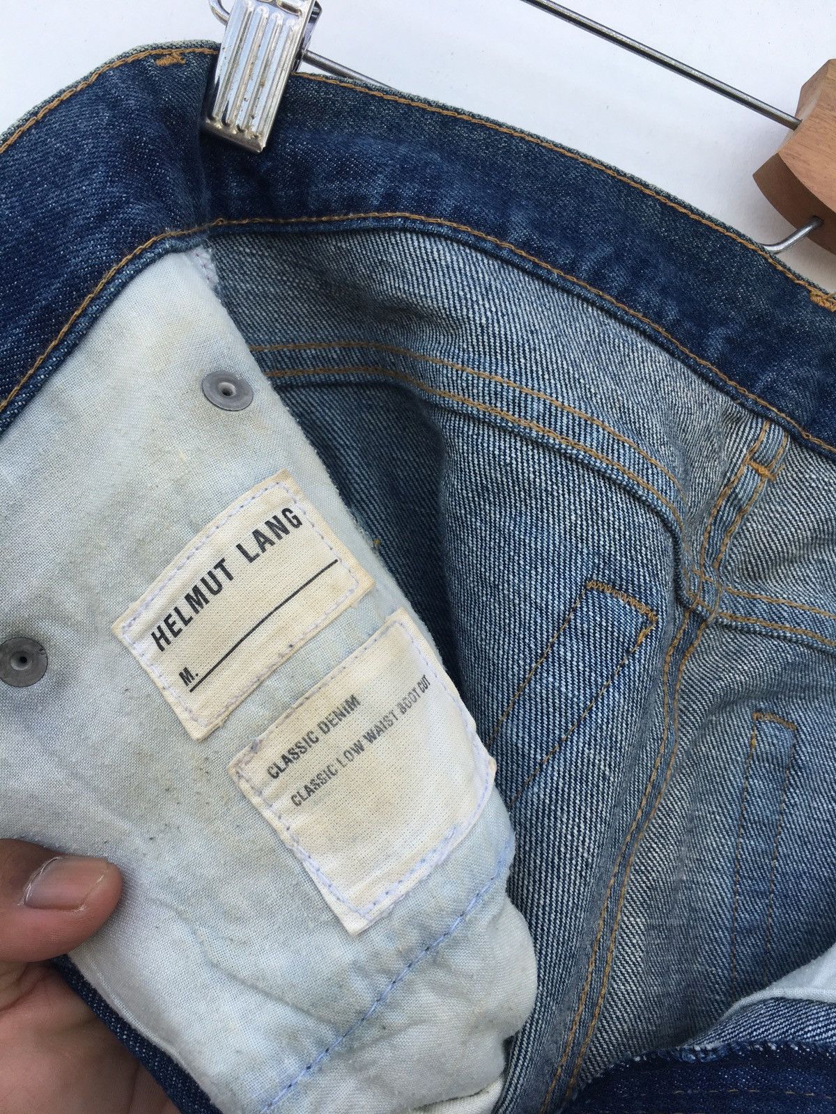 Helmut Lang Rare Vintage Helmut Lang Classic Cut Denim Size US 30 / EU 46 - 13 Thumbnail