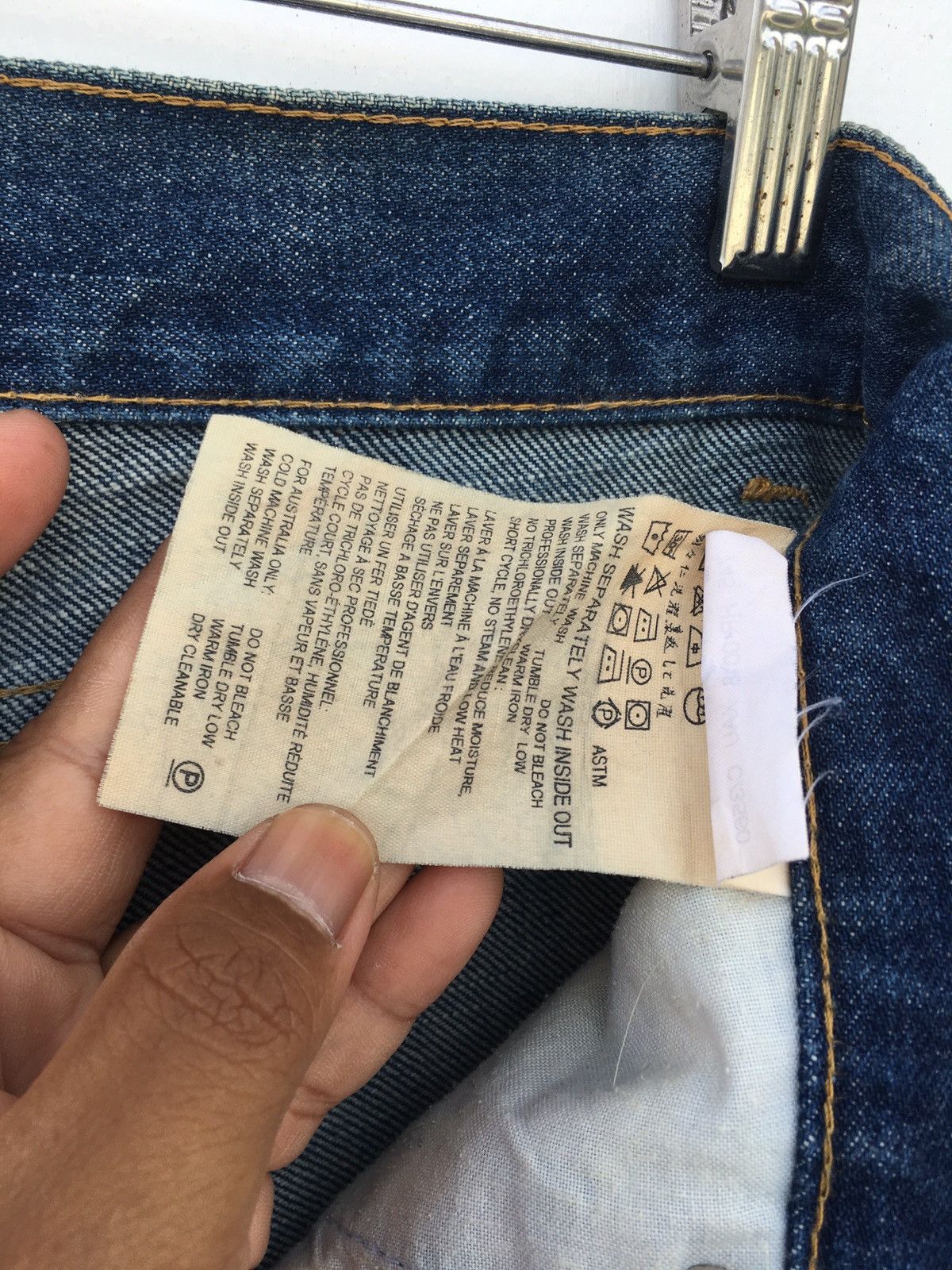 Helmut Lang Rare Vintage Helmut Lang Classic Cut Denim Size US 30 / EU 46 - 10 Thumbnail
