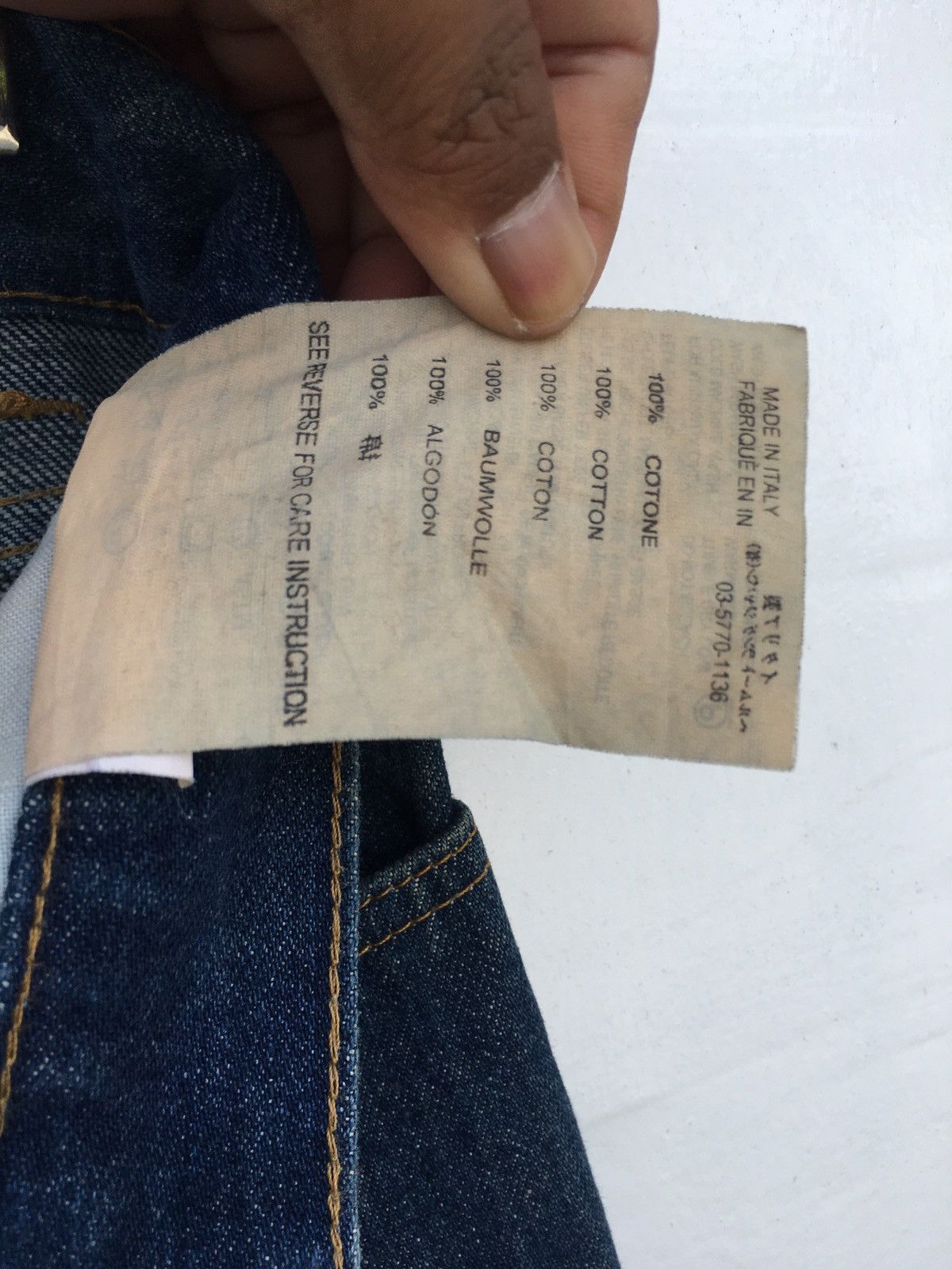 Helmut Lang Rare Vintage Helmut Lang Classic Cut Denim Size US 30 / EU 46 - 11 Thumbnail