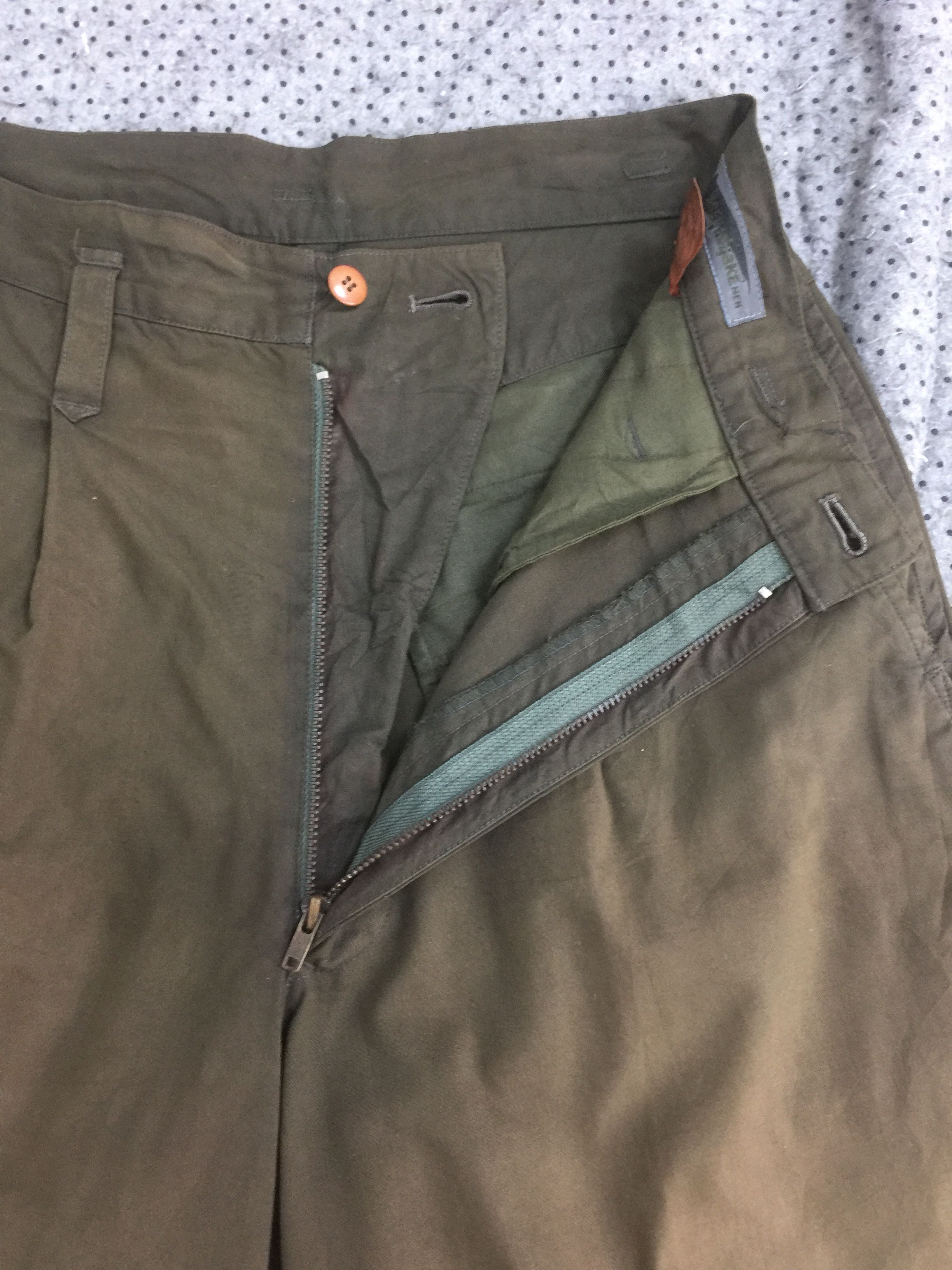 Designer × Issey Miyake Vintage Issey Miyake Men High Waisted Zip Trousers Pants Size US 29 - 5 Thumbnail