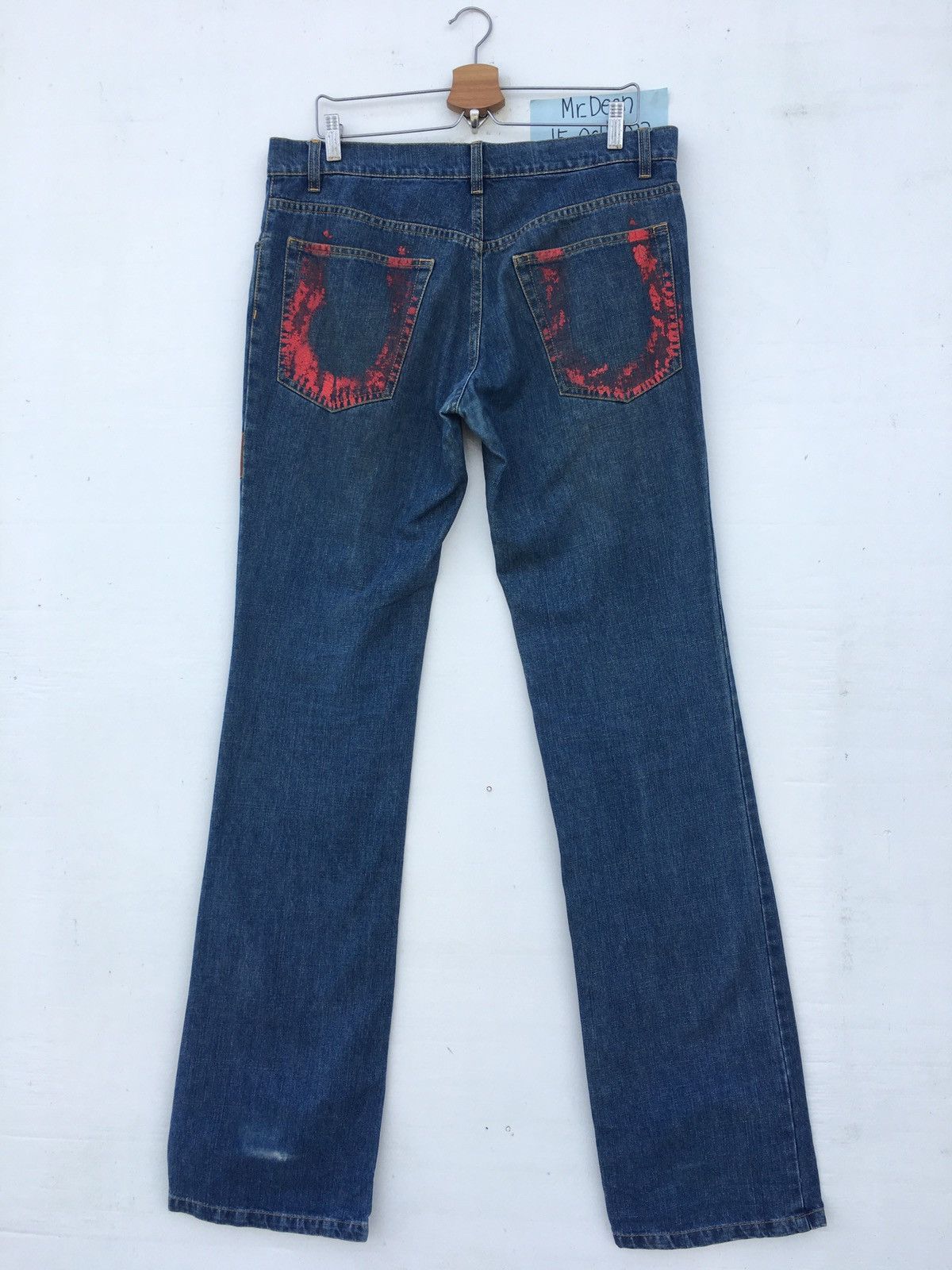 John Galliano Rare Vintage John Galliano Spellout Denim/ Jeans Size US 36 / EU 52 - 21 Thumbnail