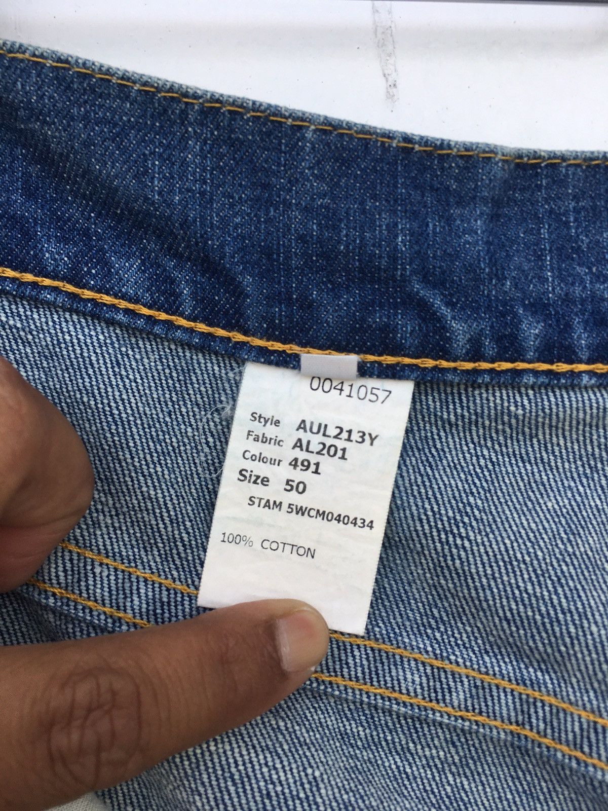 John Galliano Rare Vintage John Galliano Spellout Denim/ Jeans Size US 36 / EU 52 - 16 Thumbnail