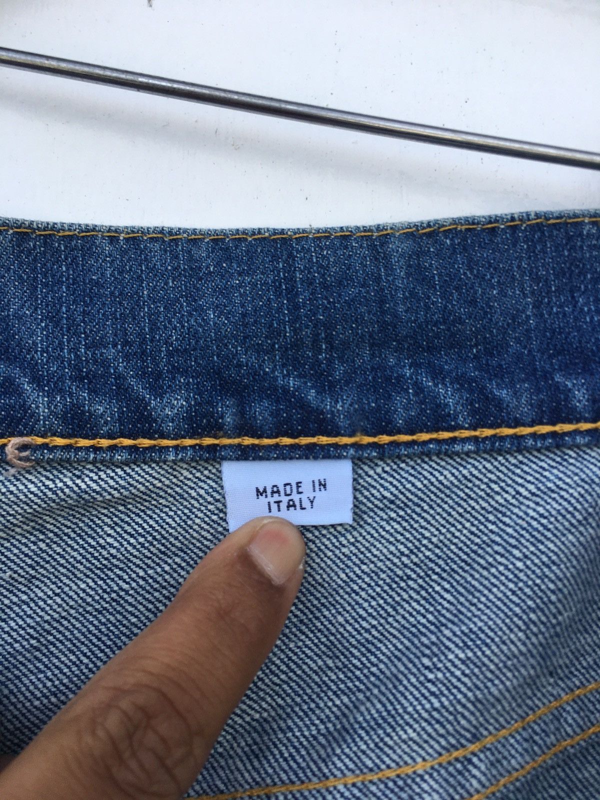 John Galliano Rare Vintage John Galliano Spellout Denim/ Jeans Size US 36 / EU 52 - 18 Thumbnail