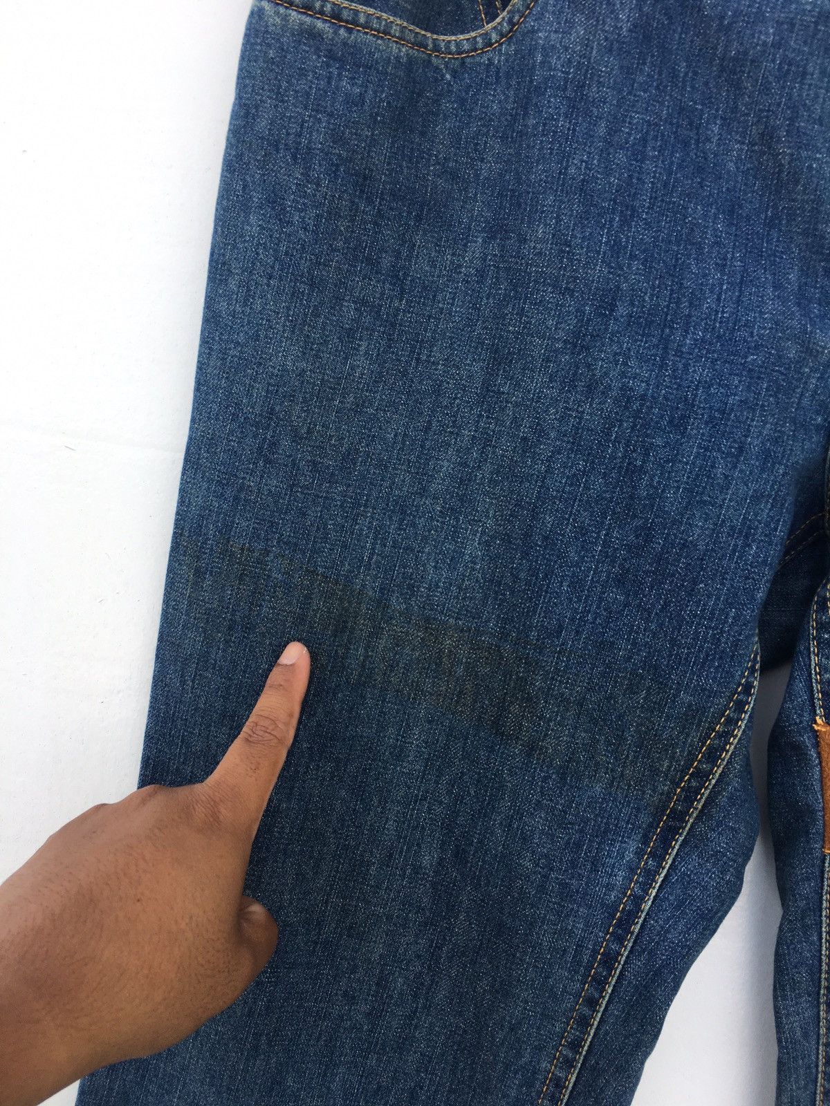 John Galliano Rare Vintage John Galliano Spellout Denim/ Jeans Size US 36 / EU 52 - 9 Thumbnail