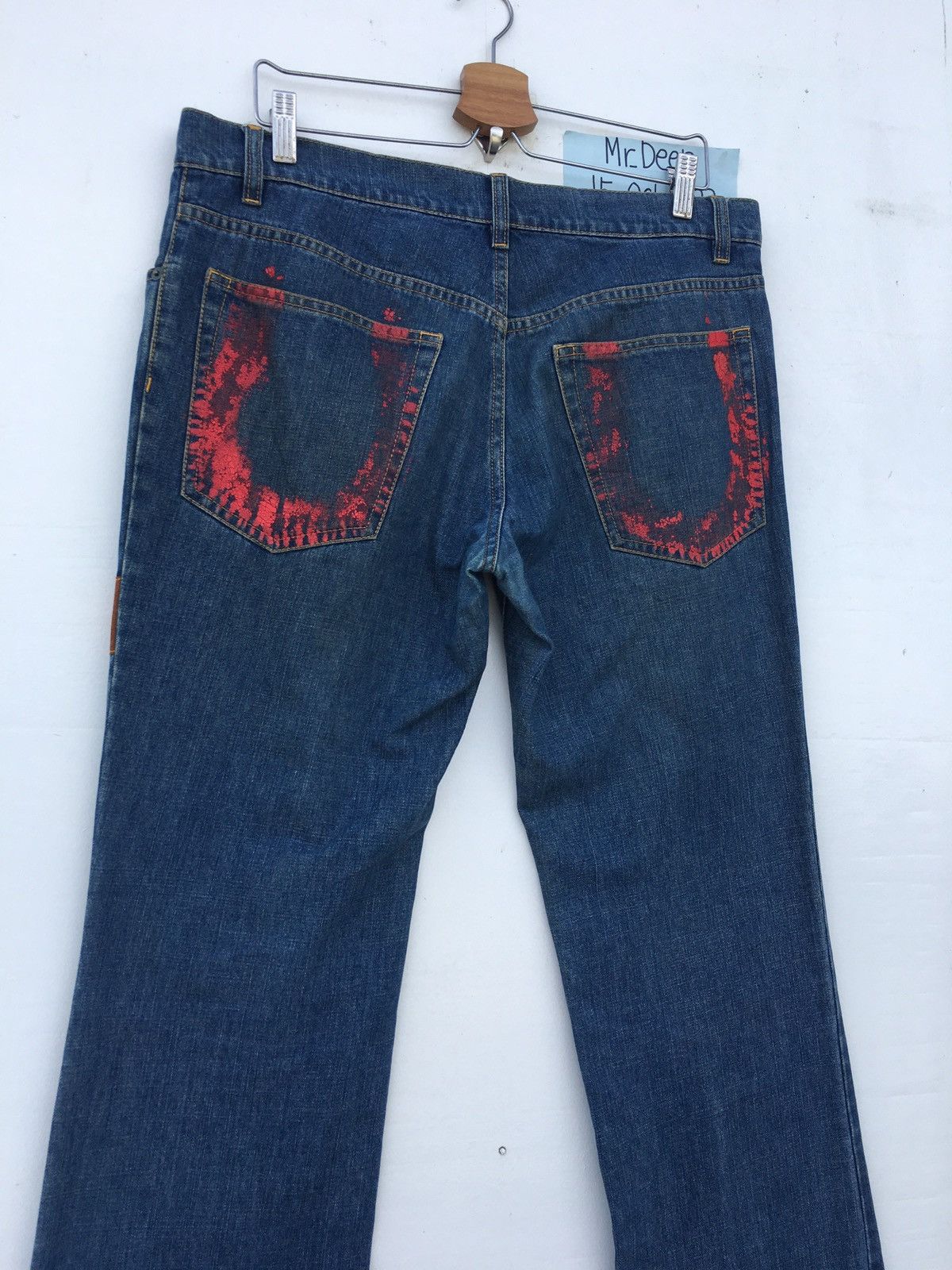 John Galliano Rare Vintage John Galliano Spellout Denim/ Jeans Size US 36 / EU 52 - 23 Thumbnail