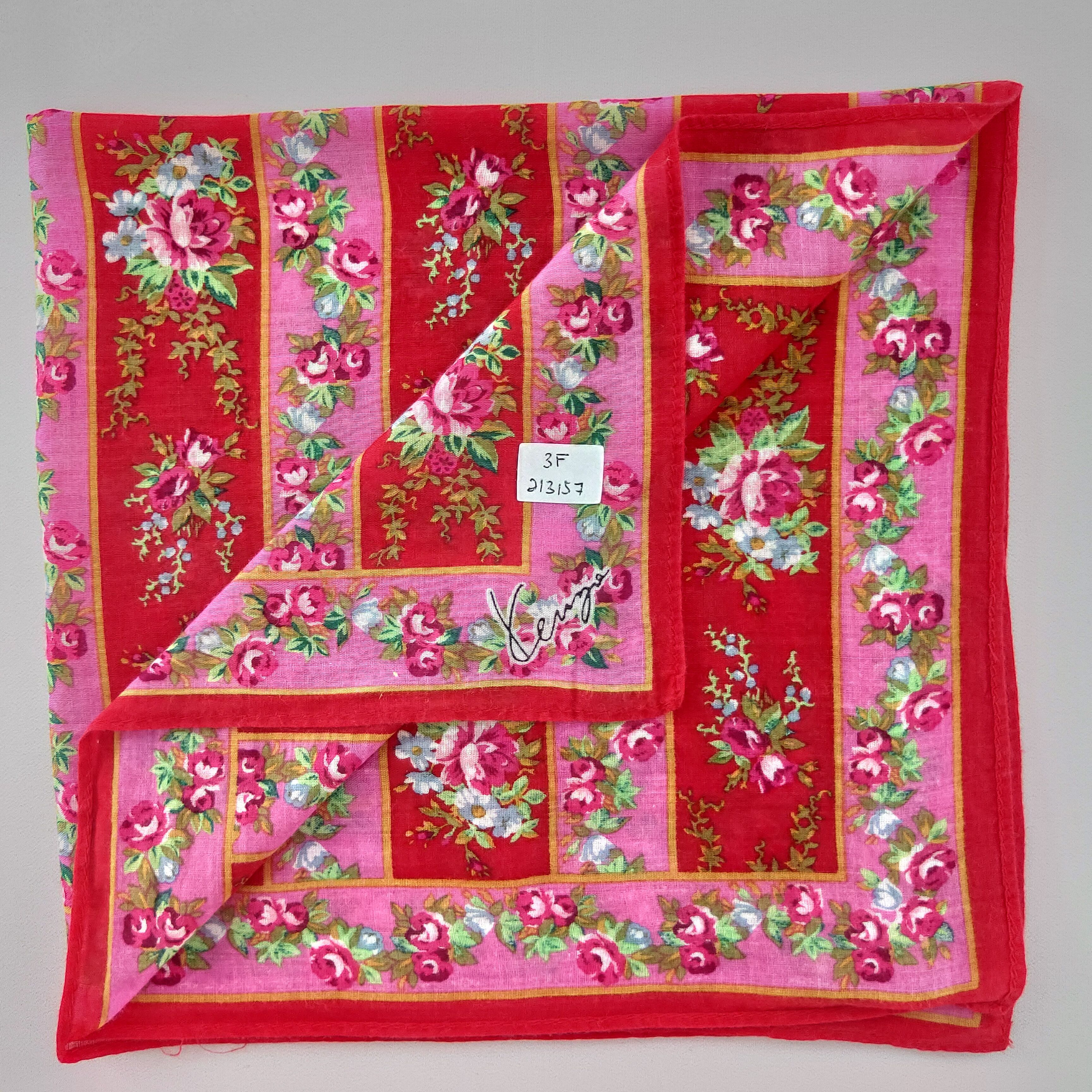 Japanese Brand × Kenzo kenzo Handkerchief/ neckerchief/ bandana - 3F213156 Size ONE SIZE - 1 Thumbnail