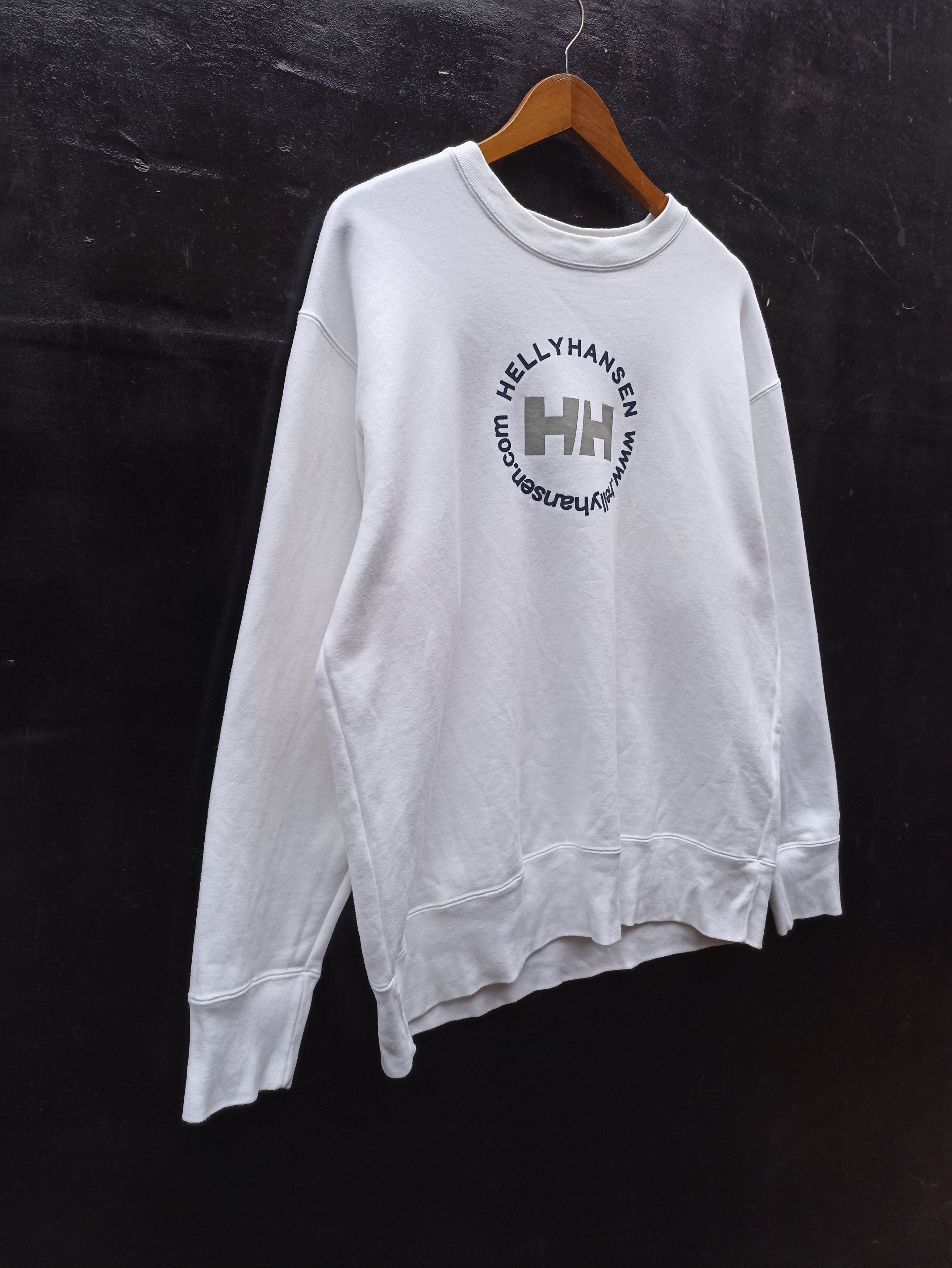 Helly Hansen Helly Hansen sweatshirt white color sea gear Size US L / EU 52-54 / 3 - 3 Thumbnail